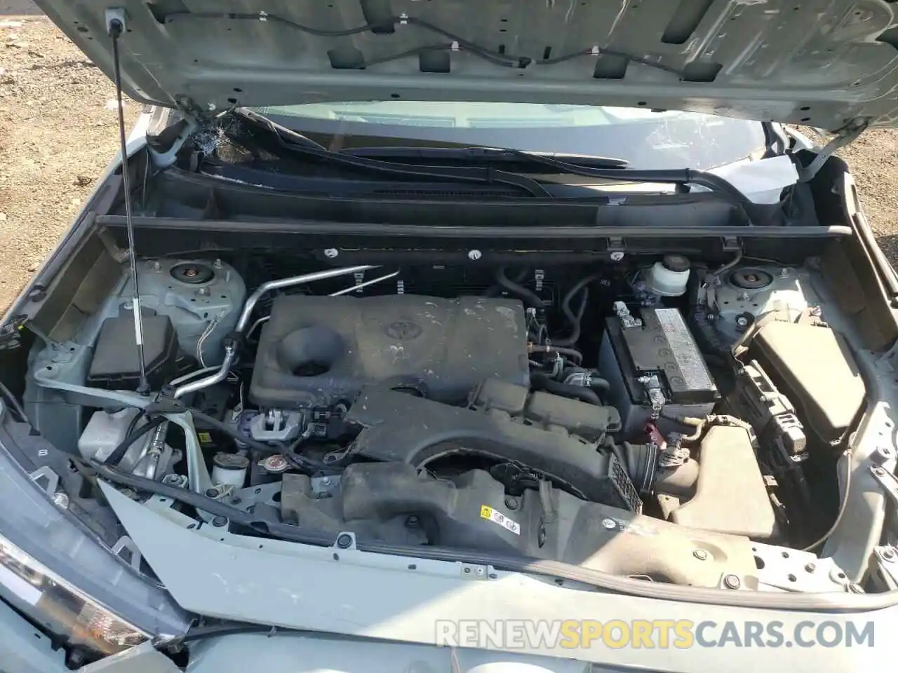 7 Photograph of a damaged car JTMA1RFV6KD025067 TOYOTA RAV4 2019