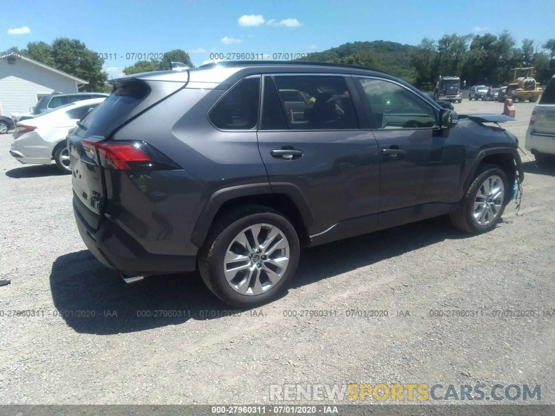 4 Photograph of a damaged car JTMA1RFV6KD026199 TOYOTA RAV4 2019