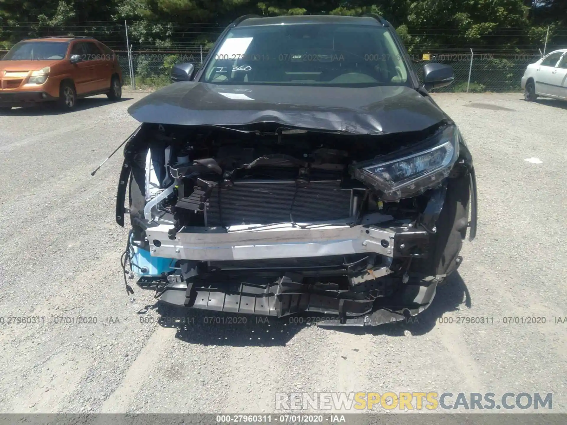 6 Photograph of a damaged car JTMA1RFV6KD026199 TOYOTA RAV4 2019