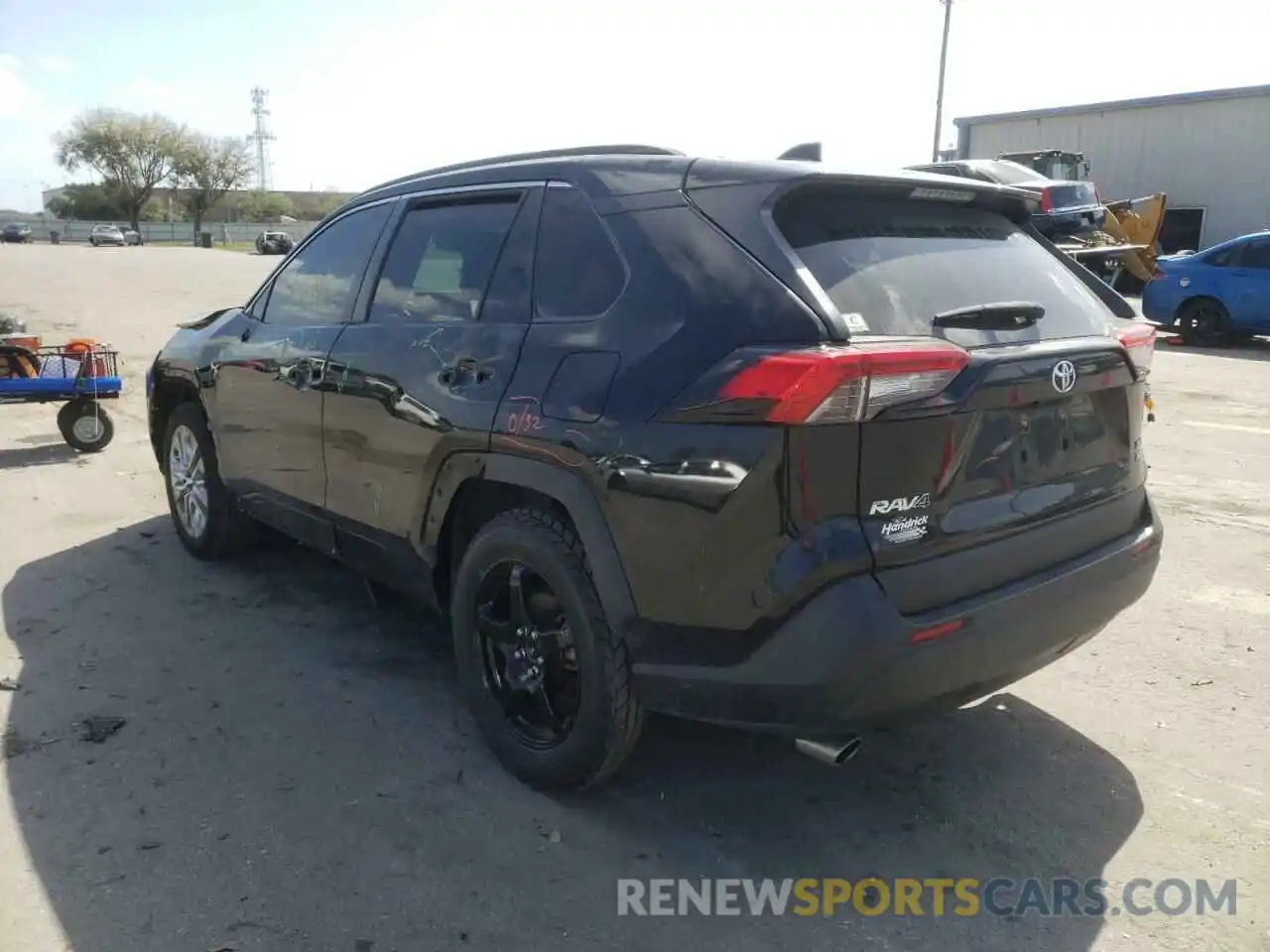 3 Photograph of a damaged car JTMA1RFV6KD029121 TOYOTA RAV4 2019