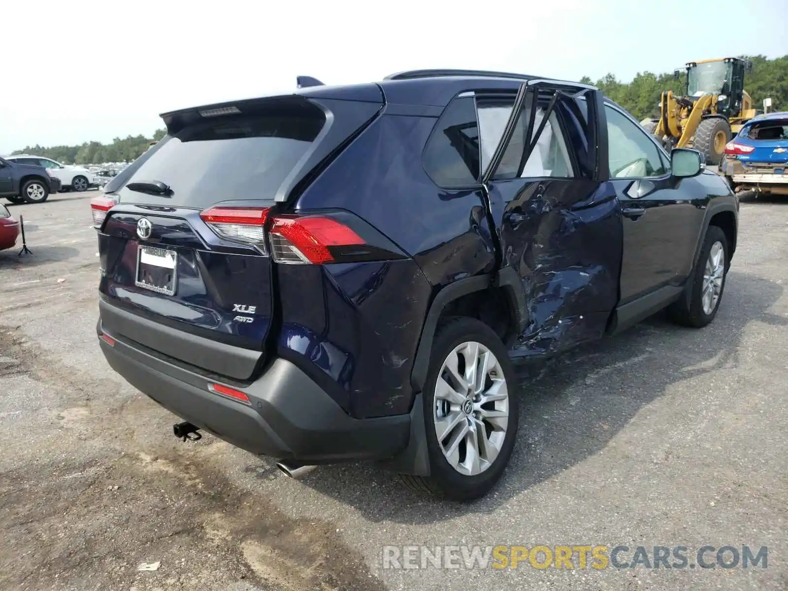 4 Photograph of a damaged car JTMA1RFV6KD034500 TOYOTA RAV4 2019