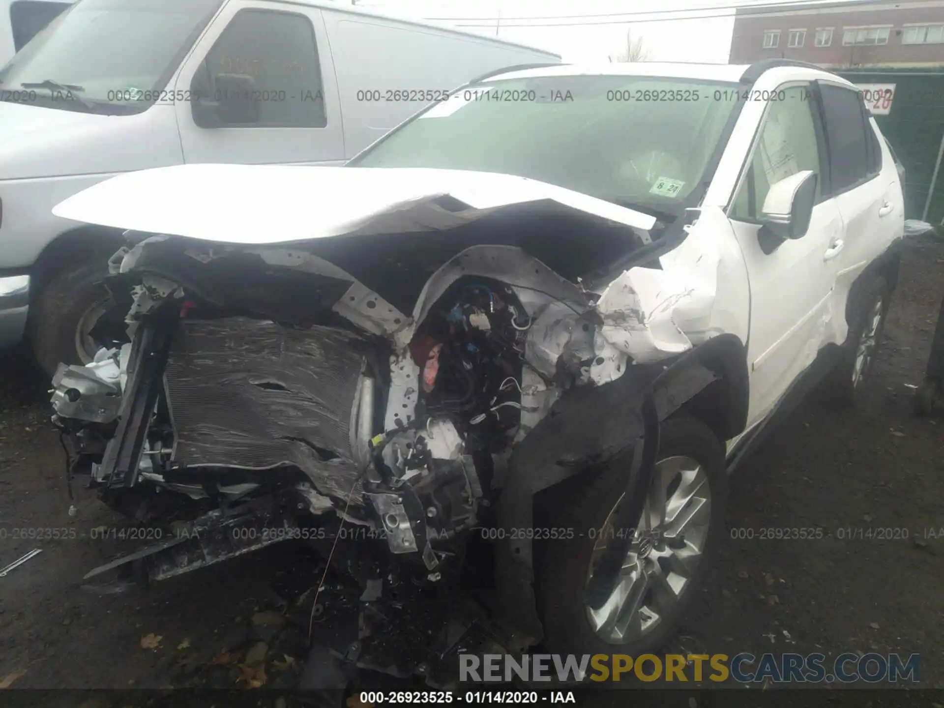 2 Photograph of a damaged car JTMA1RFV6KD035212 TOYOTA RAV4 2019