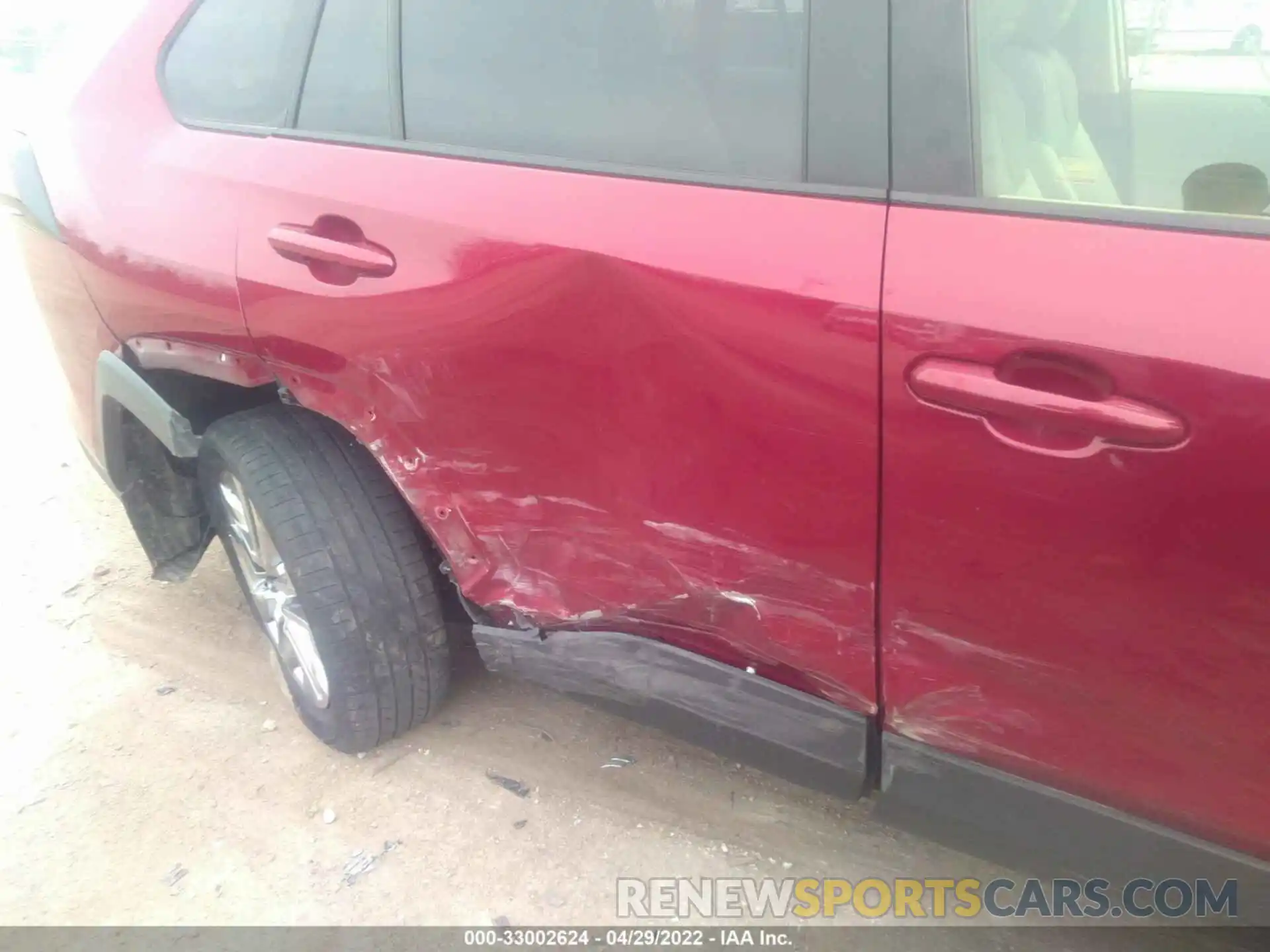 6 Photograph of a damaged car JTMA1RFV6KD511698 TOYOTA RAV4 2019