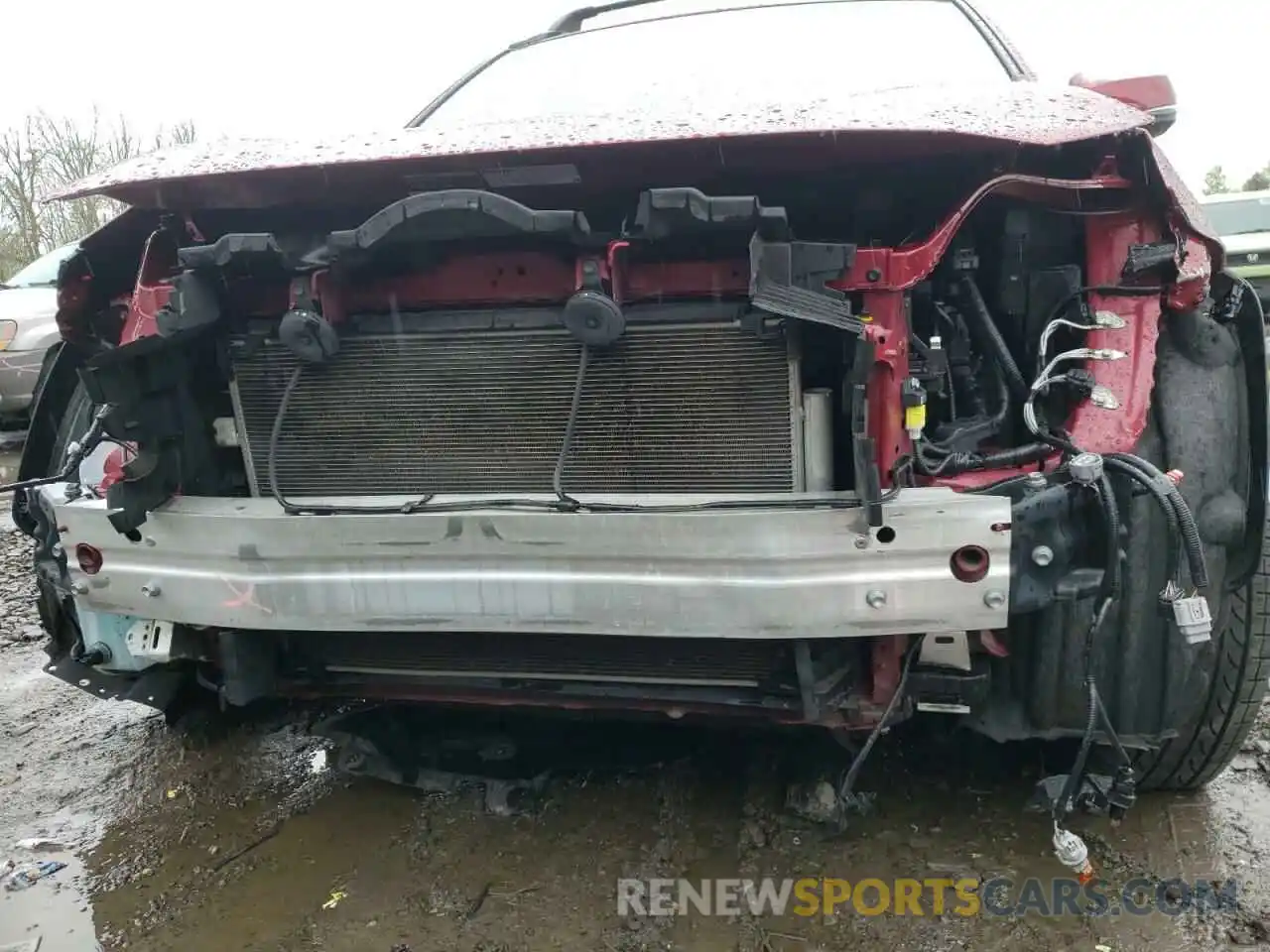 9 Photograph of a damaged car JTMA1RFV6KJ025099 TOYOTA RAV4 2019