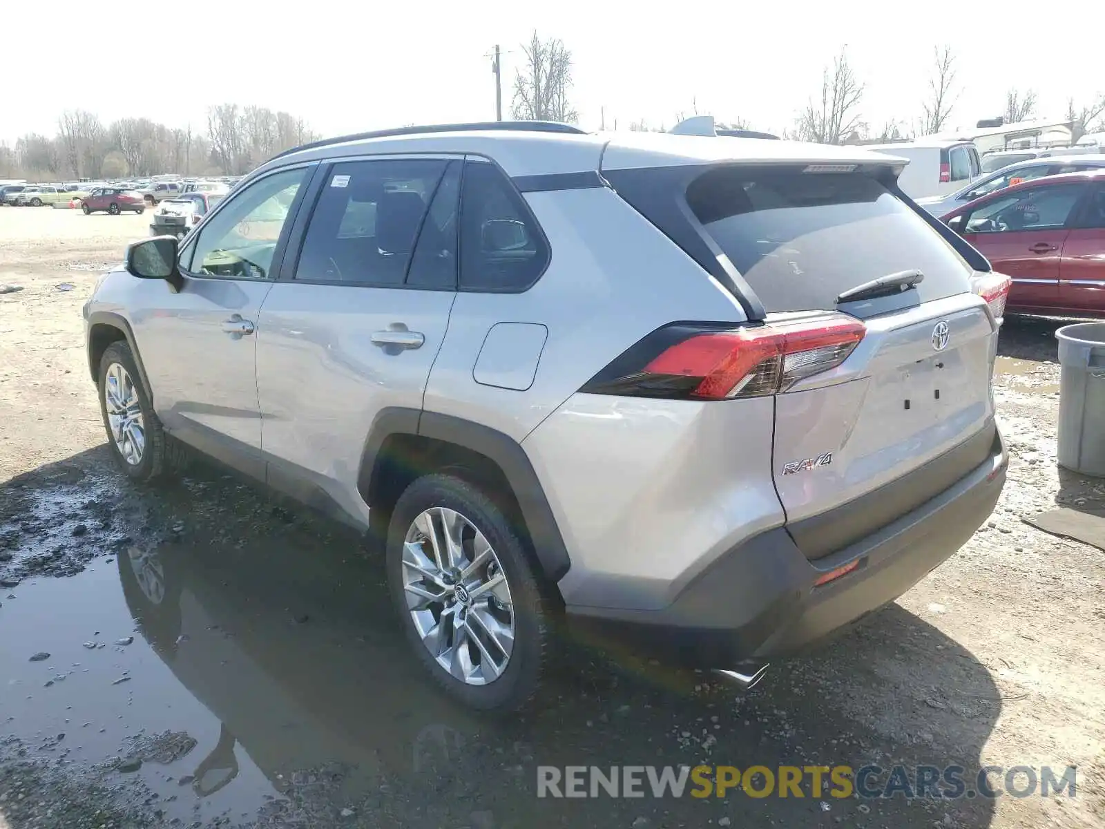 3 Photograph of a damaged car JTMA1RFV7KD008861 TOYOTA RAV4 2019