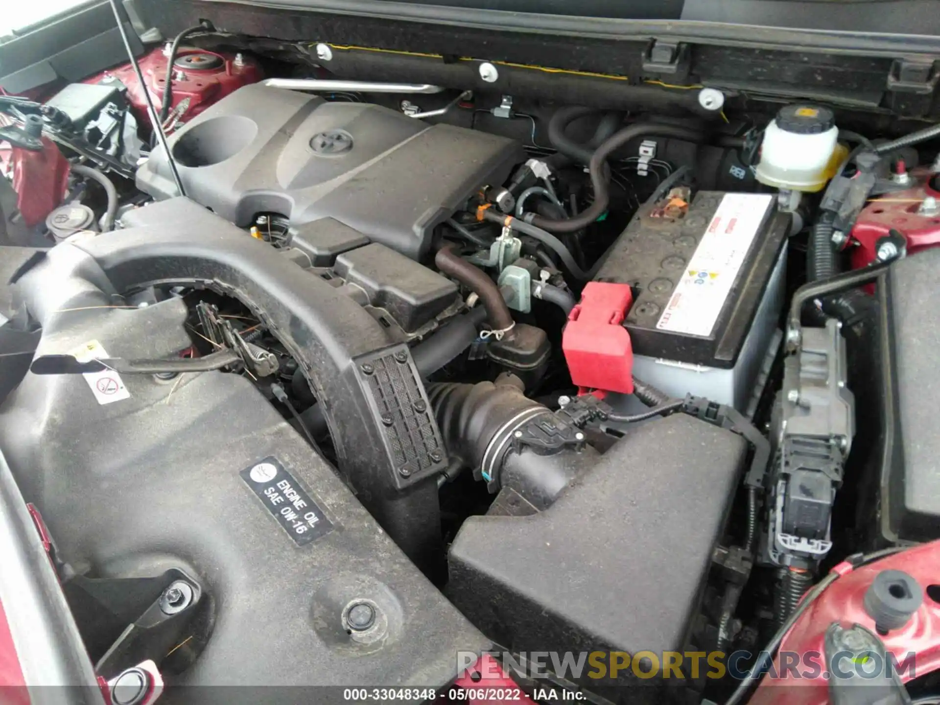 10 Photograph of a damaged car JTMA1RFV7KD046476 TOYOTA RAV4 2019