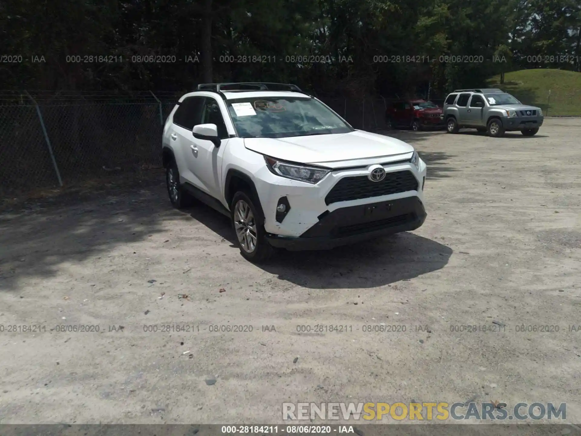 1 Photograph of a damaged car JTMA1RFV7KD502296 TOYOTA RAV4 2019