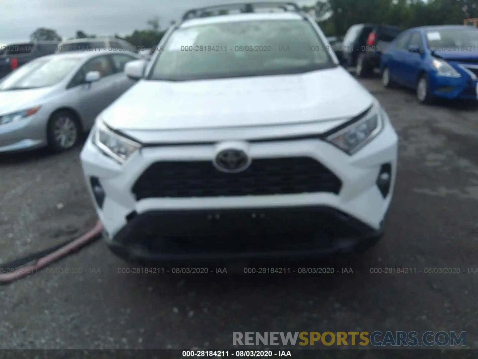 6 Photograph of a damaged car JTMA1RFV7KD502296 TOYOTA RAV4 2019