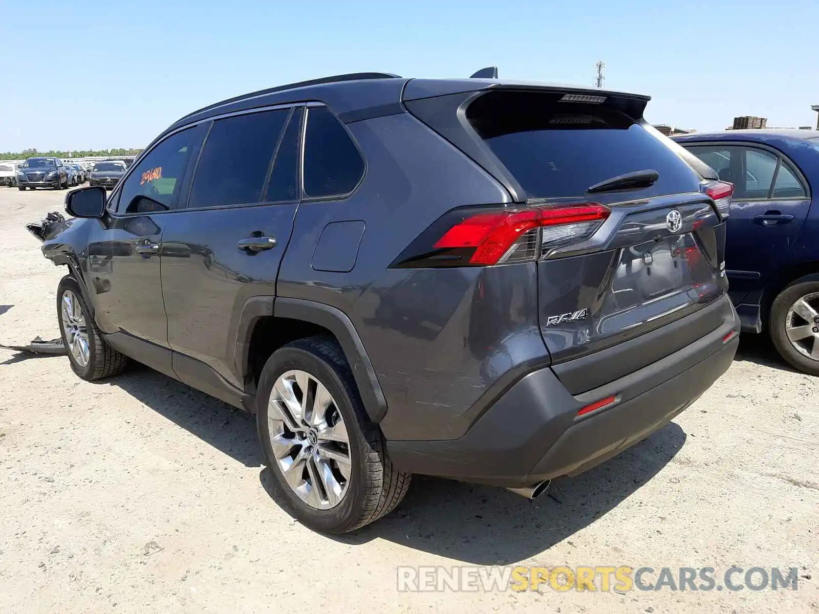 3 Photograph of a damaged car JTMA1RFV7KD502332 TOYOTA RAV4 2019