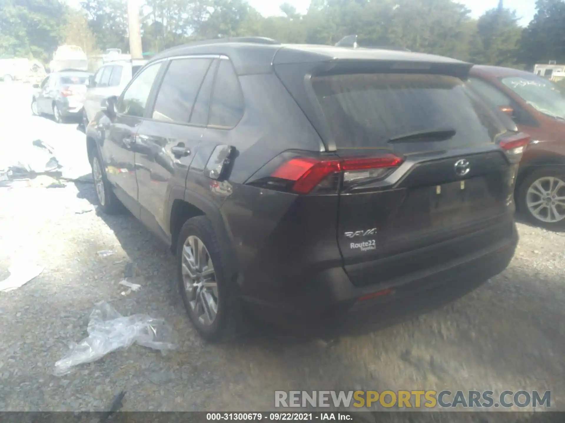 3 Photograph of a damaged car JTMA1RFV7KD510480 TOYOTA RAV4 2019