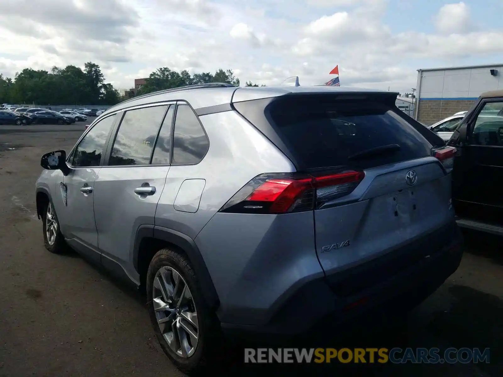 3 Photograph of a damaged car JTMA1RFV7KD514643 TOYOTA RAV4 2019