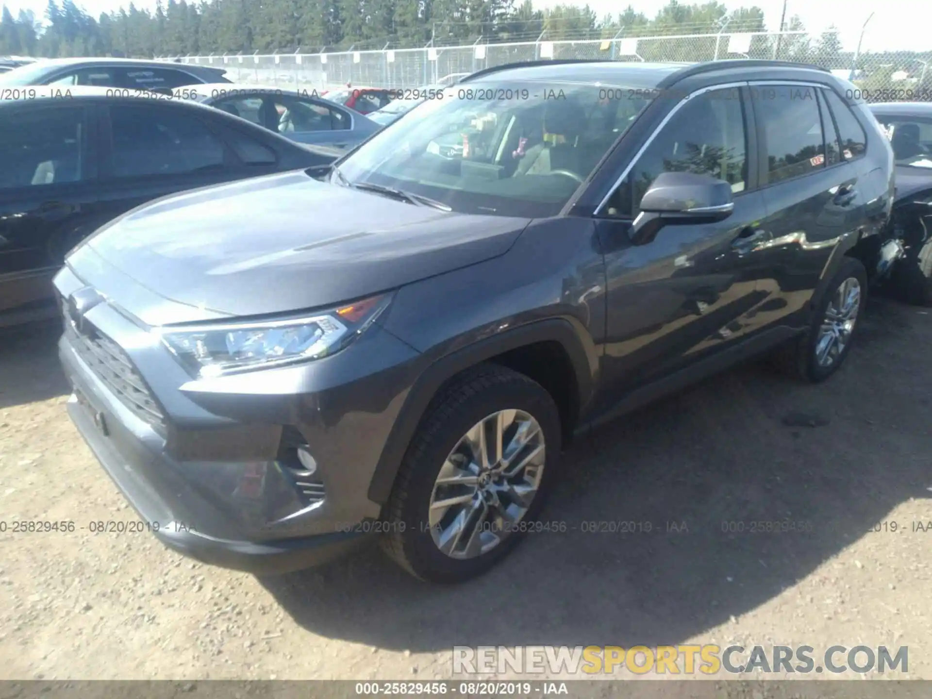 2 Photograph of a damaged car JTMA1RFV7KD514903 TOYOTA RAV4 2019