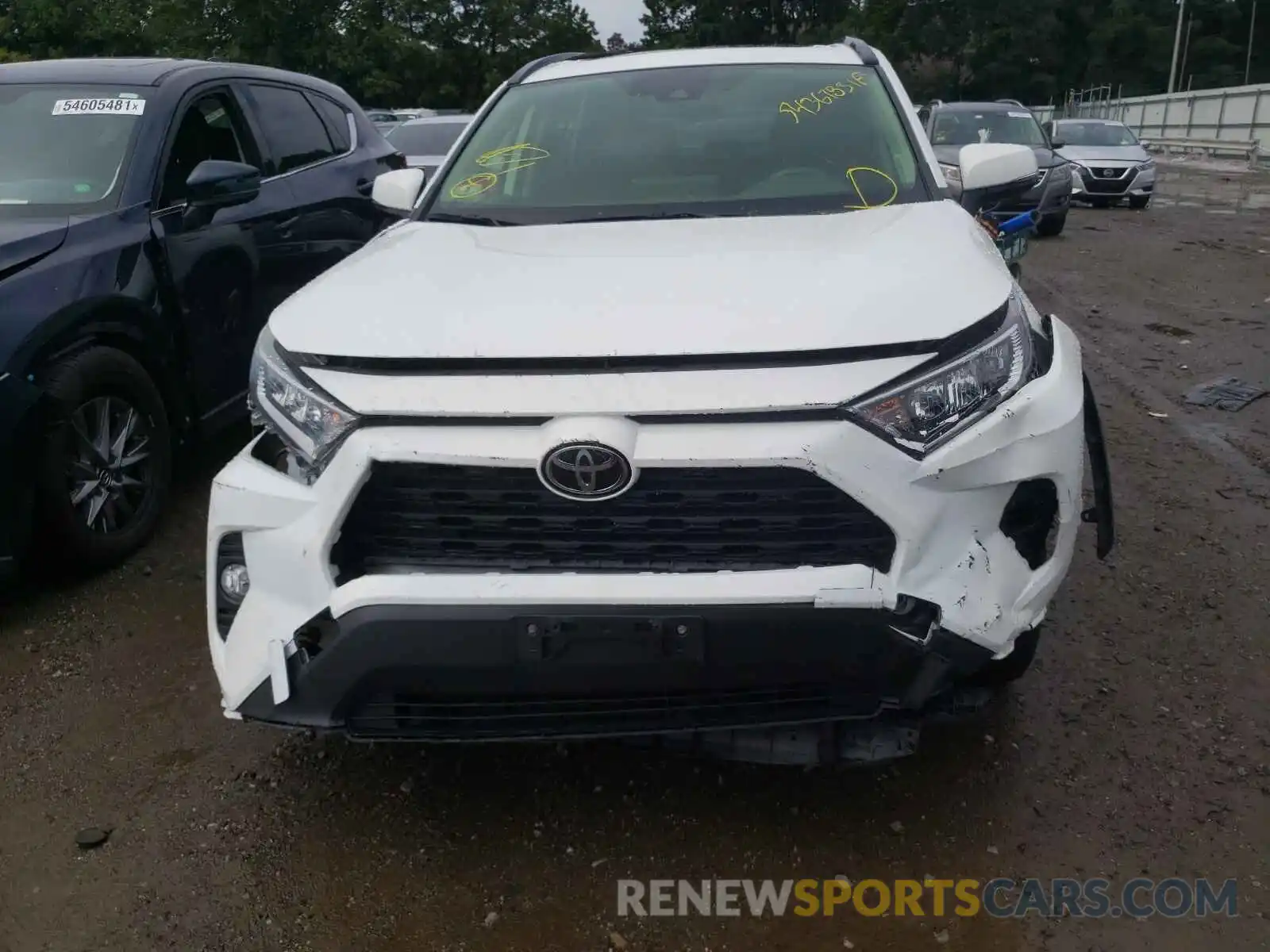 9 Photograph of a damaged car JTMA1RFV7KJ003113 TOYOTA RAV4 2019