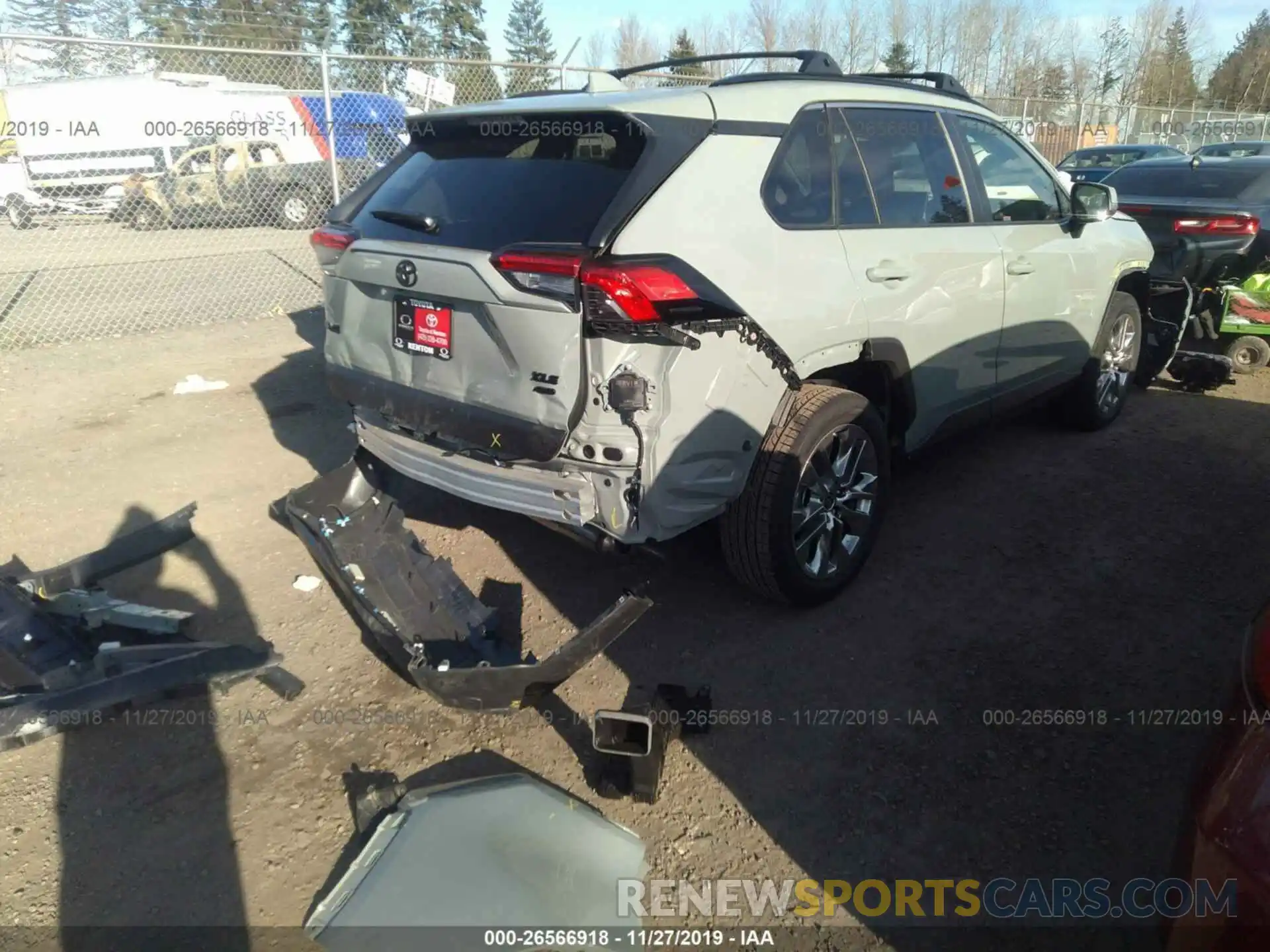 4 Photograph of a damaged car JTMA1RFV7KJ023846 TOYOTA RAV4 2019