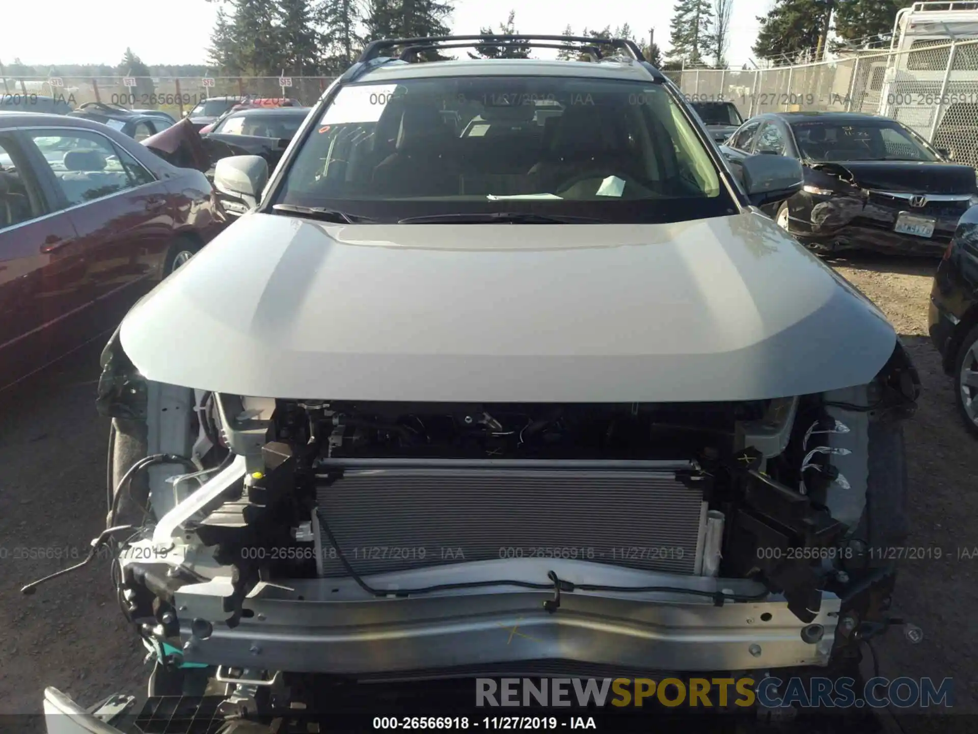 6 Photograph of a damaged car JTMA1RFV7KJ023846 TOYOTA RAV4 2019