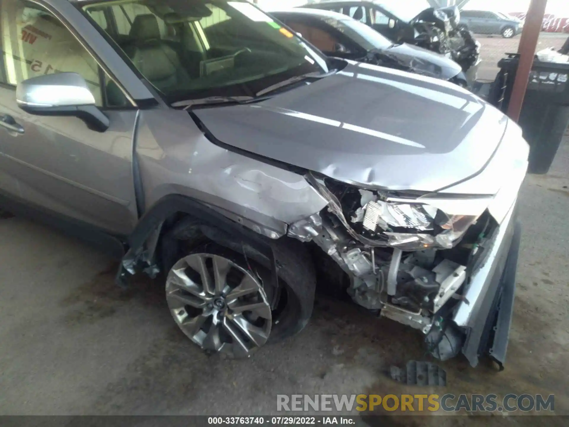 6 Photograph of a damaged car JTMA1RFV8KD009808 TOYOTA RAV4 2019