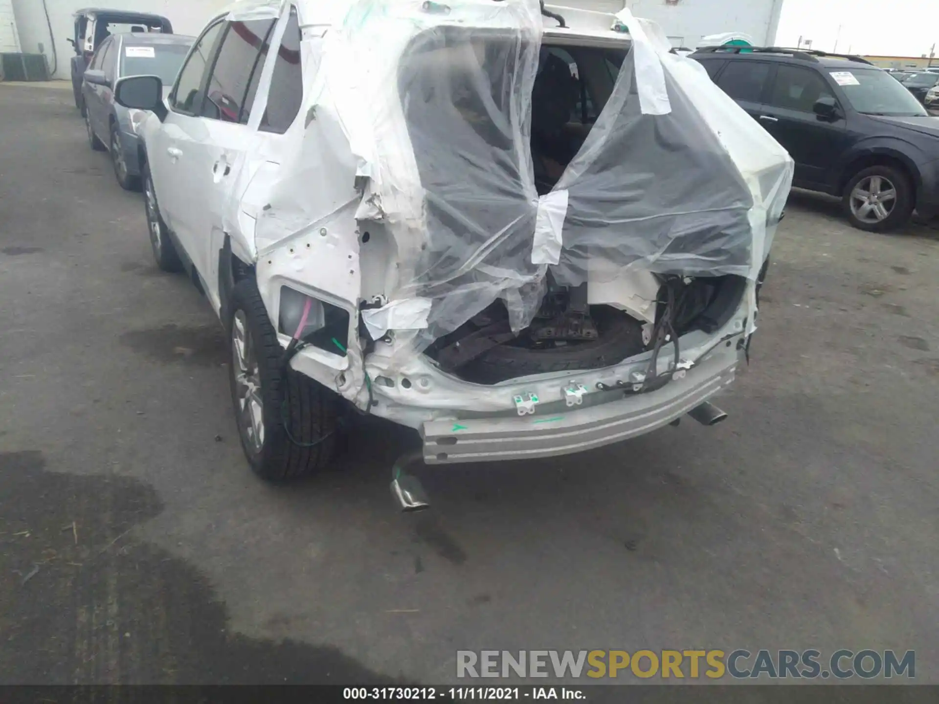 6 Photograph of a damaged car JTMA1RFV8KD010473 TOYOTA RAV4 2019