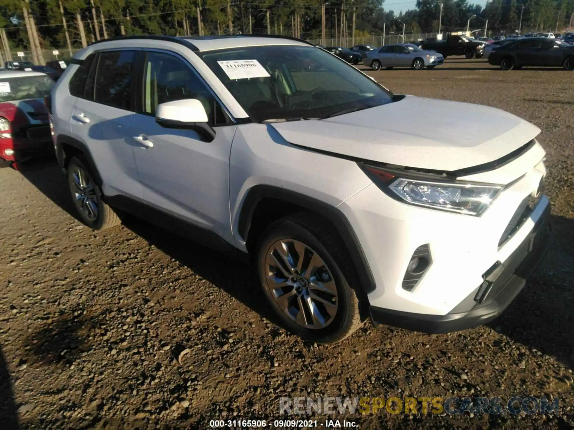 1 Photograph of a damaged car JTMA1RFV8KD014300 TOYOTA RAV4 2019