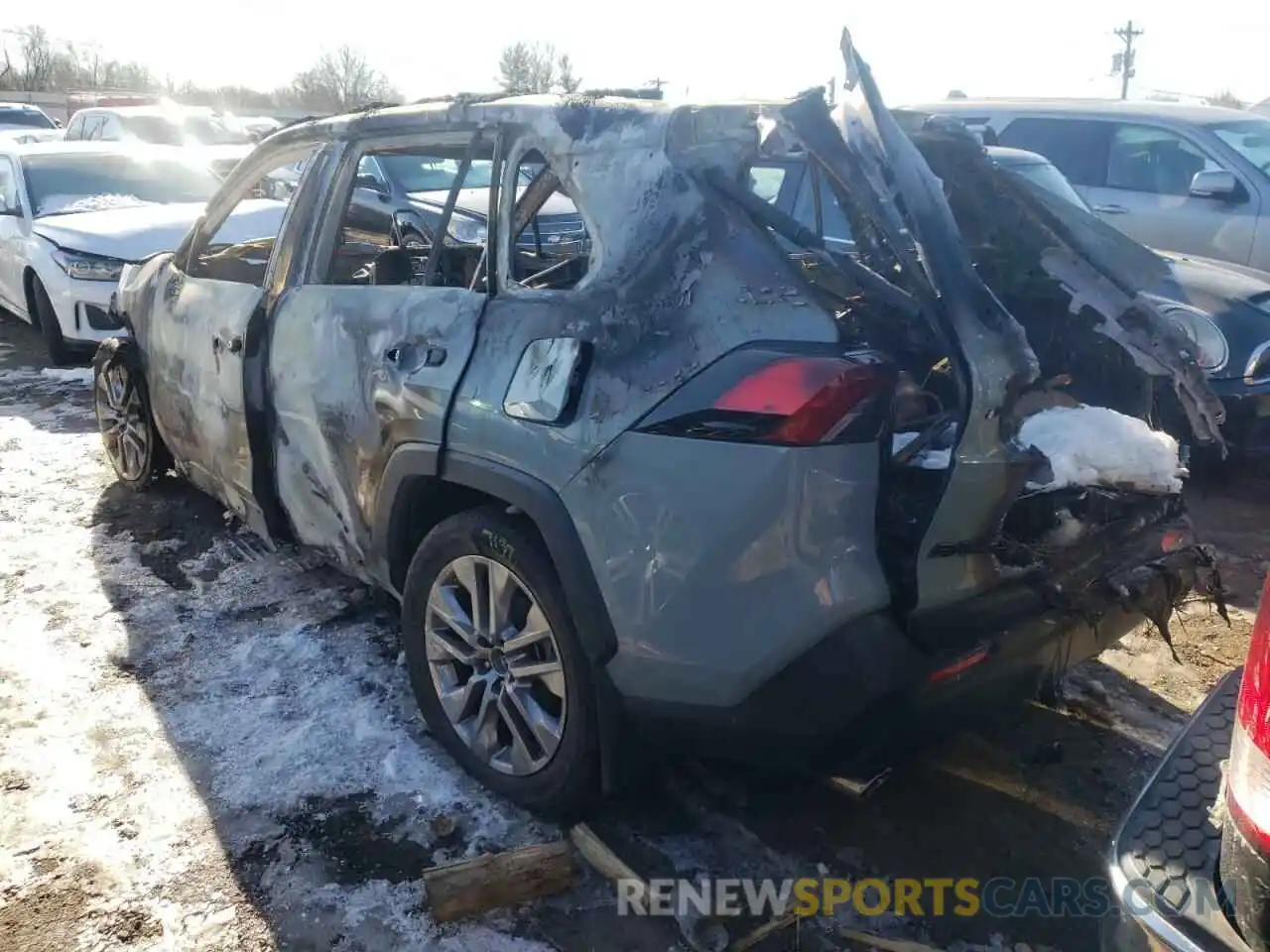 3 Photograph of a damaged car JTMA1RFV8KD505532 TOYOTA RAV4 2019