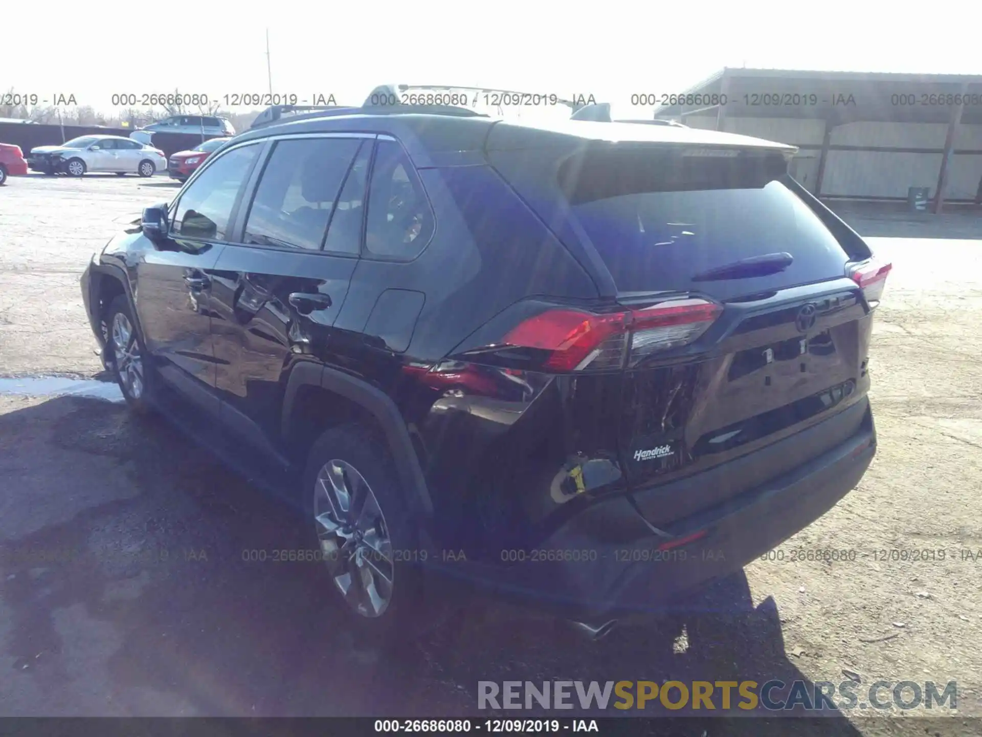 3 Photograph of a damaged car JTMA1RFV8KD511489 TOYOTA RAV4 2019