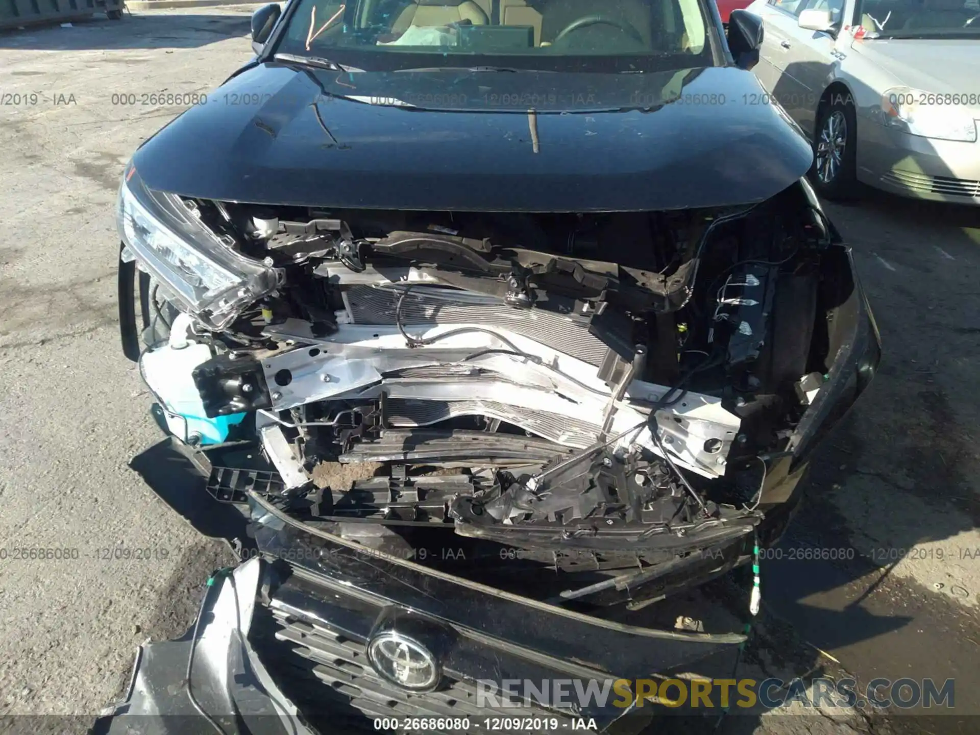 6 Photograph of a damaged car JTMA1RFV8KD511489 TOYOTA RAV4 2019