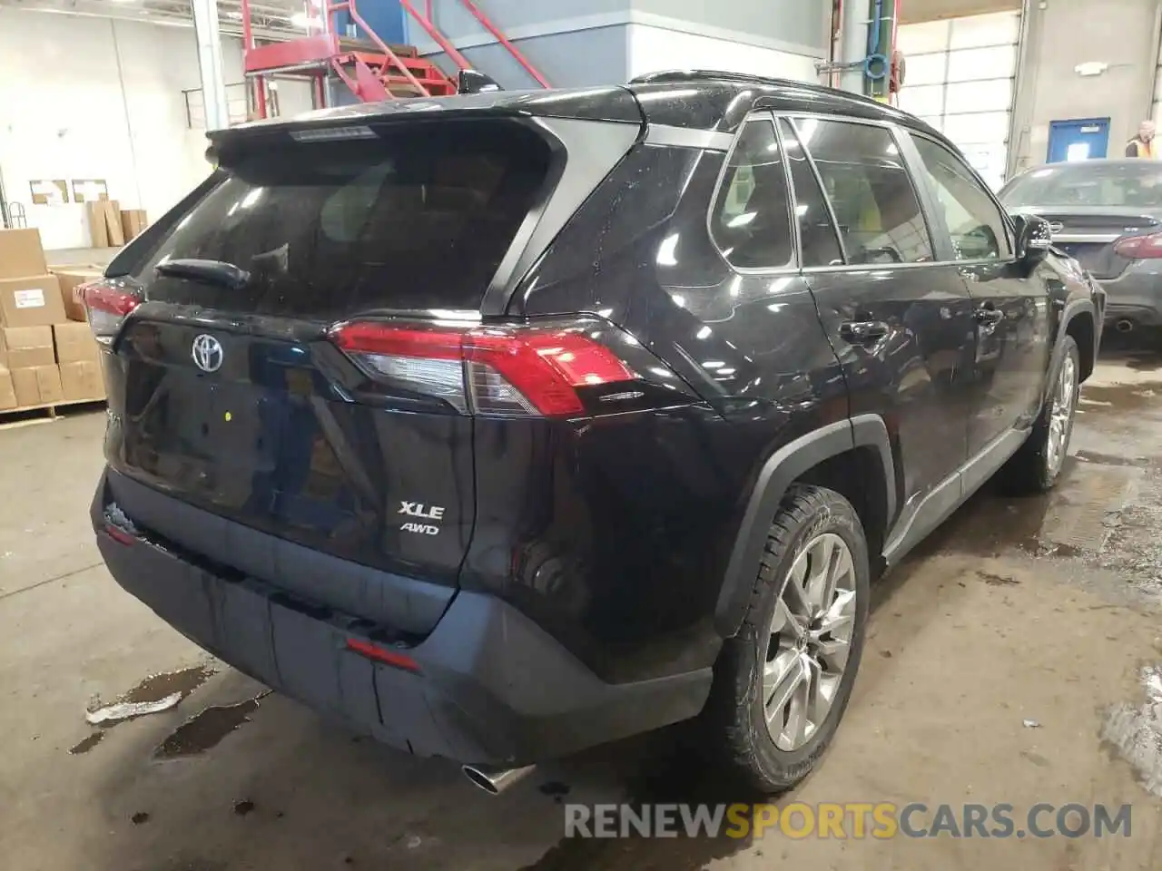 4 Фотография поврежденного автомобиля JTMA1RFV8KJ007865 TOYOTA RAV4 2019