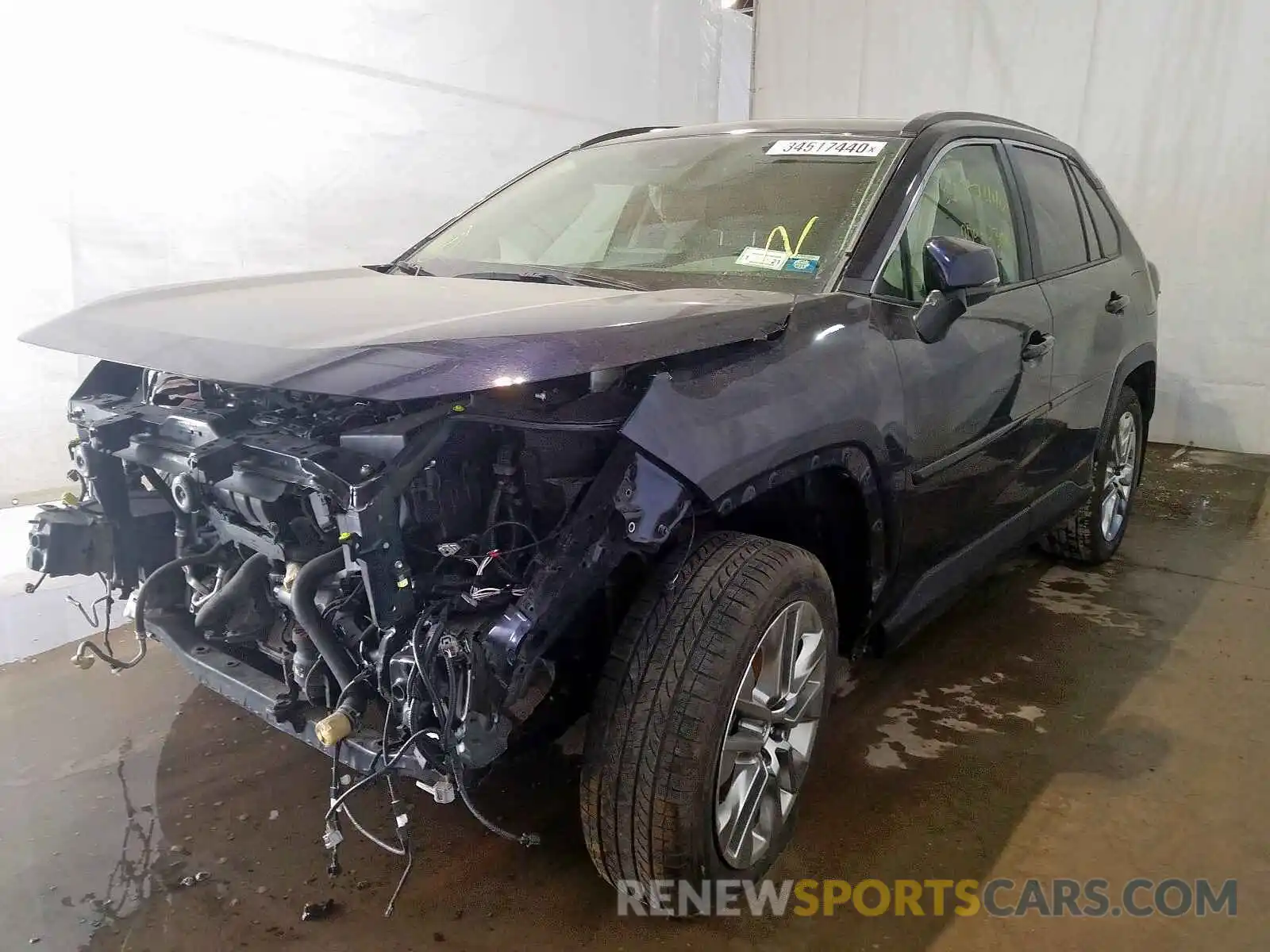 2 Photograph of a damaged car JTMA1RFV9KD006528 TOYOTA RAV4 2019