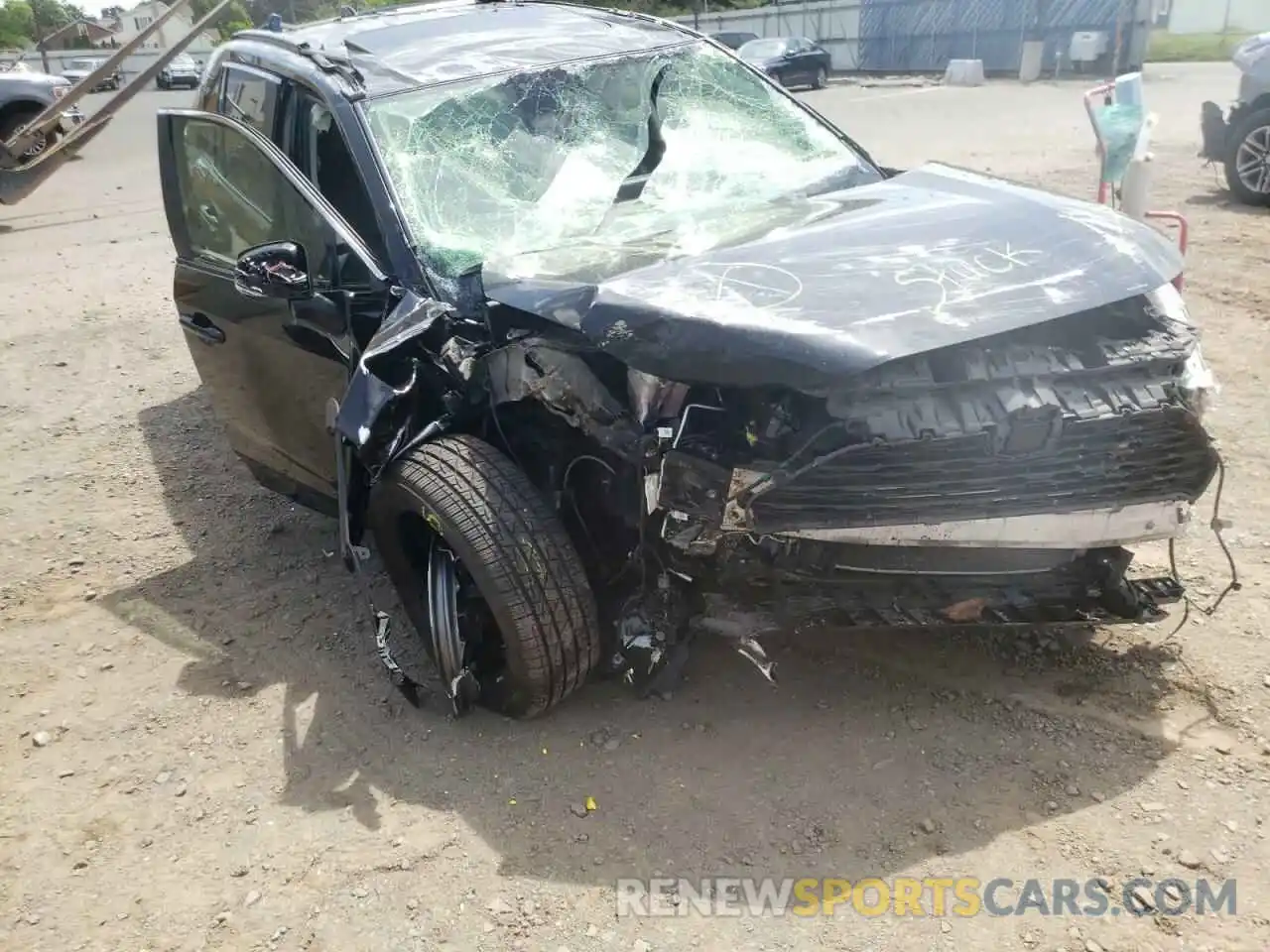 9 Photograph of a damaged car JTMA1RFV9KD006884 TOYOTA RAV4 2019