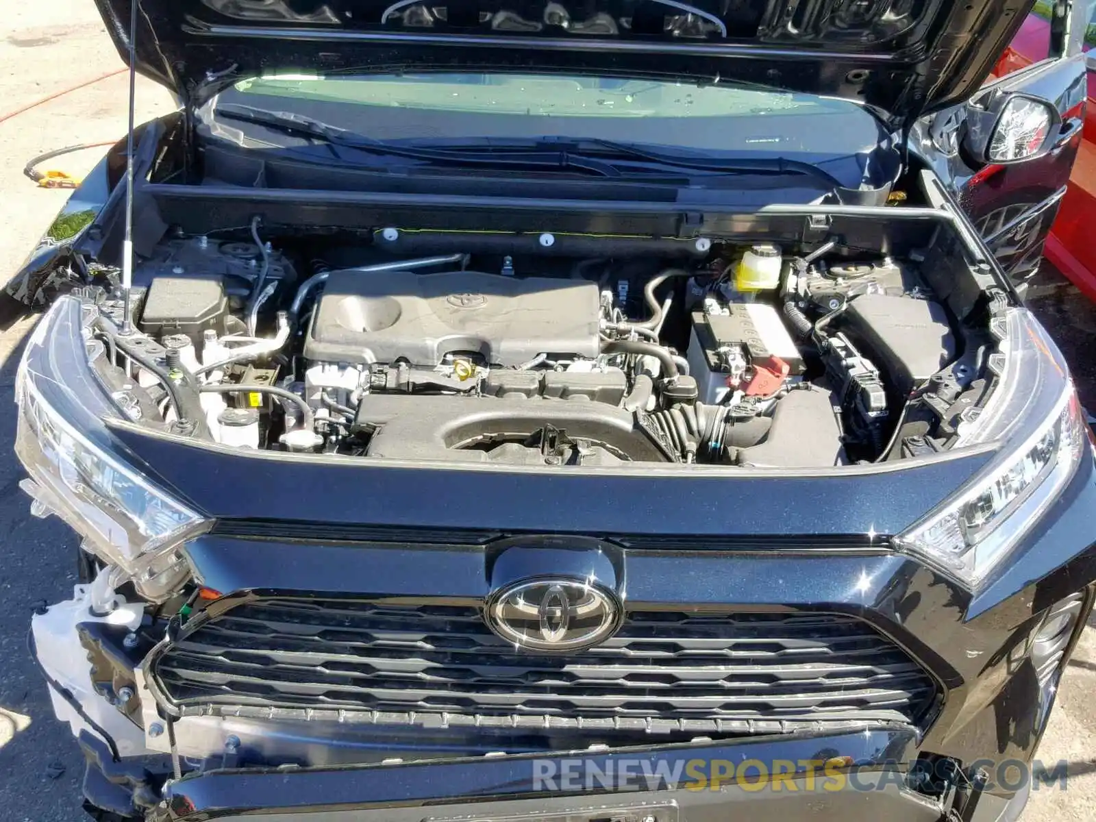 7 Photograph of a damaged car JTMA1RFV9KD013818 TOYOTA RAV4 2019