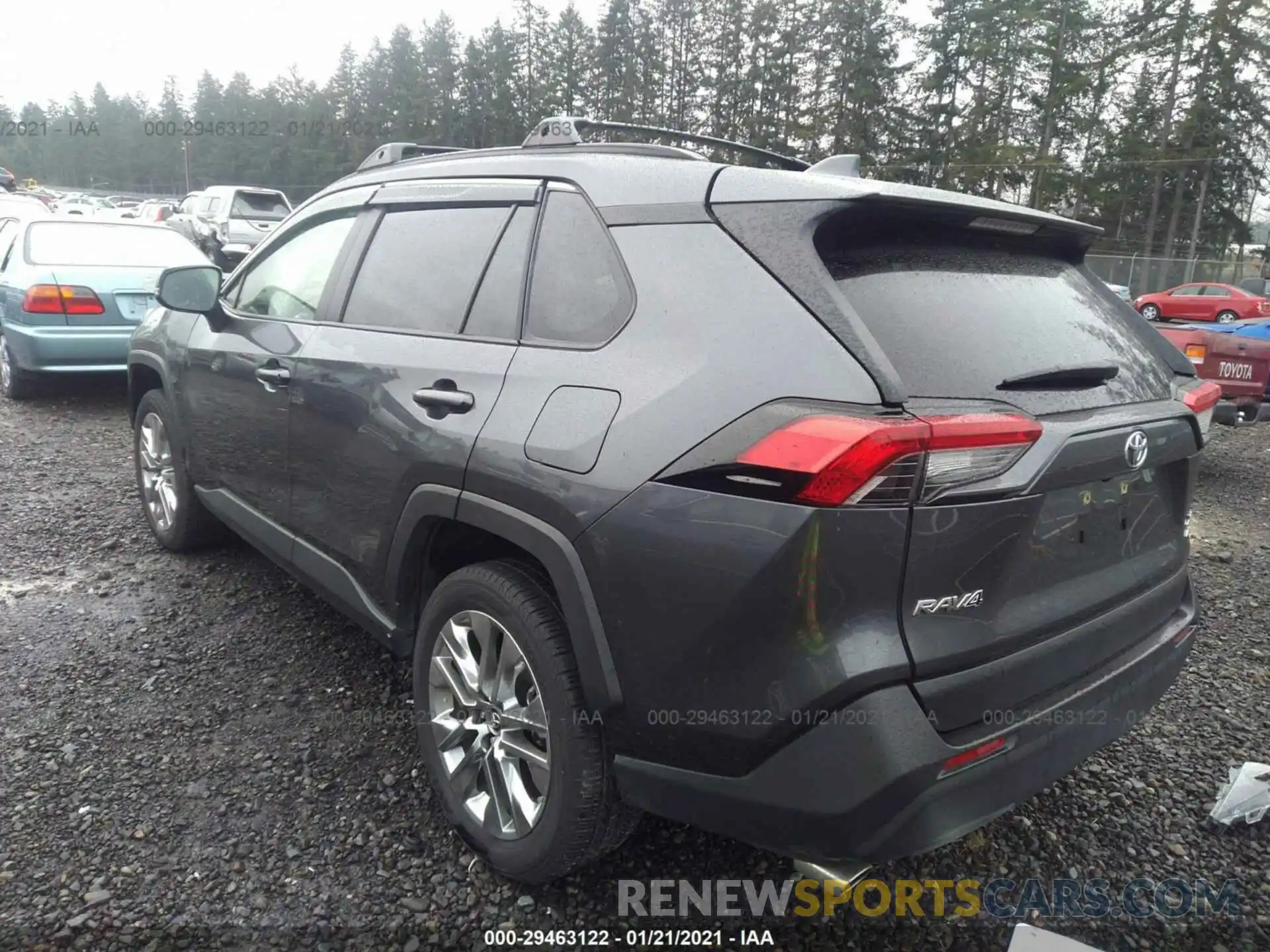 3 Photograph of a damaged car JTMA1RFV9KD016024 TOYOTA RAV4 2019