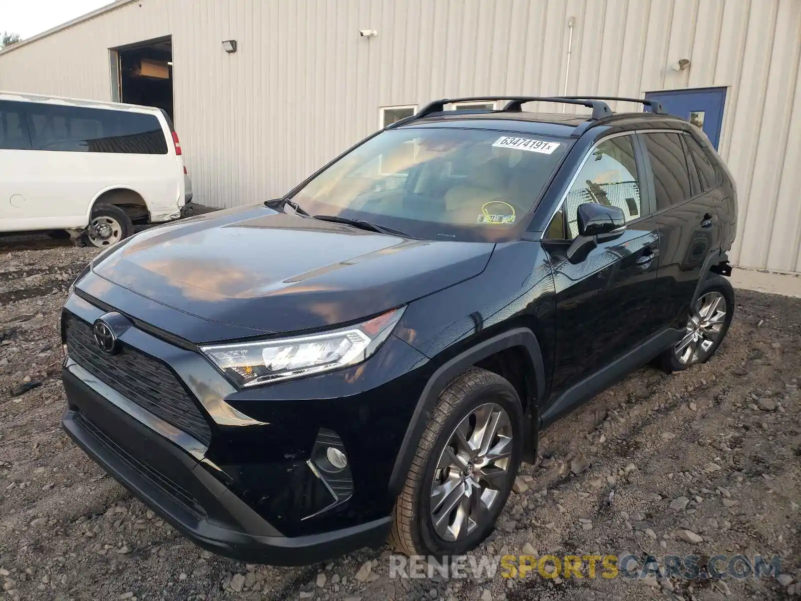 2 Photograph of a damaged car JTMA1RFV9KD031400 TOYOTA RAV4 2019