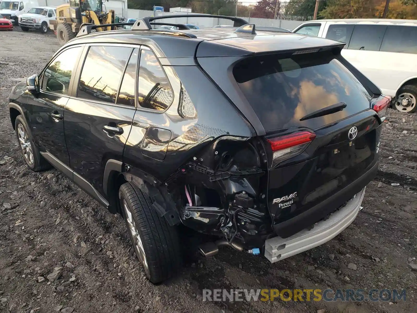 3 Photograph of a damaged car JTMA1RFV9KD031400 TOYOTA RAV4 2019