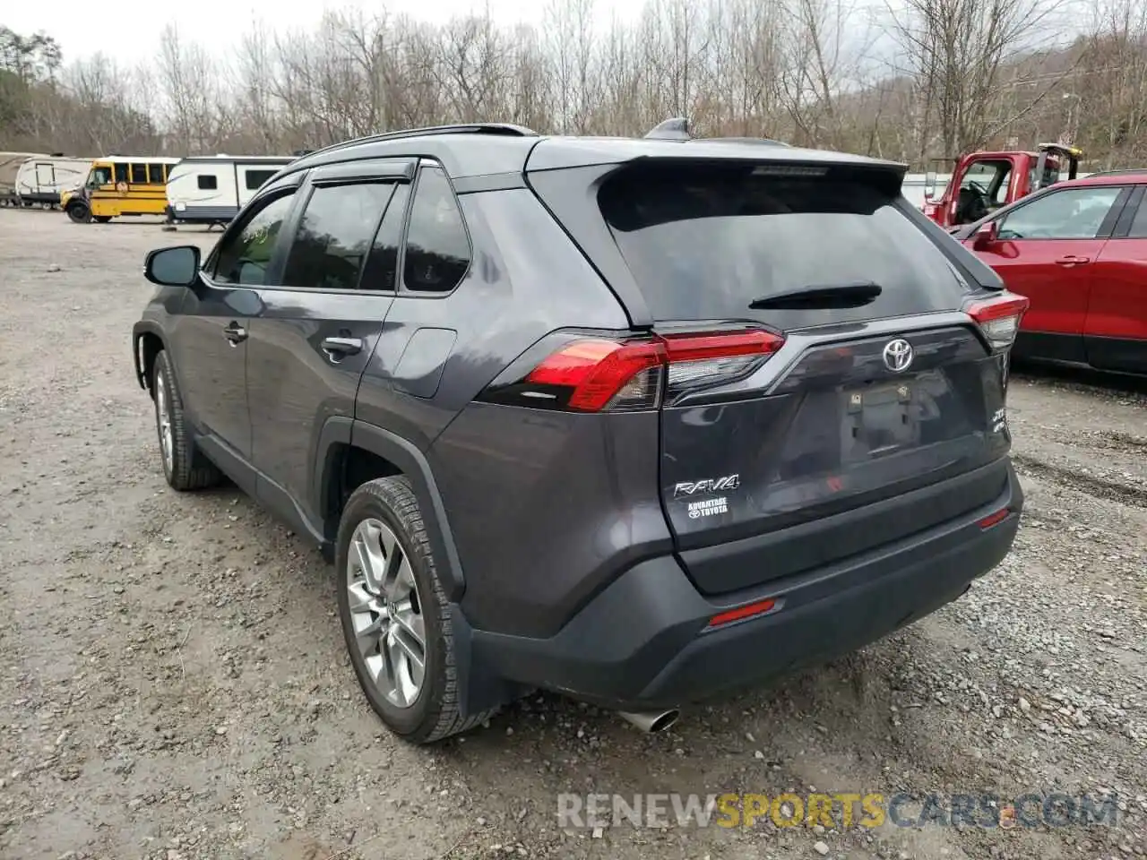 3 Photograph of a damaged car JTMA1RFV9KD040727 TOYOTA RAV4 2019