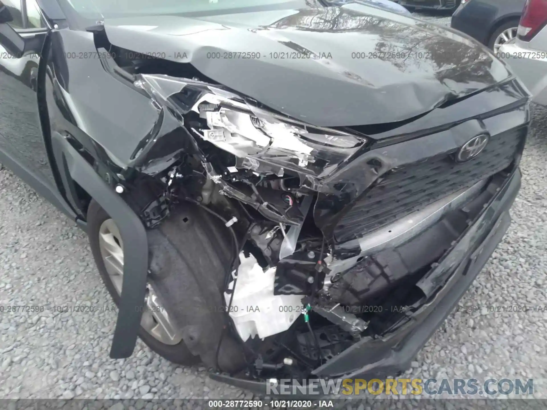 6 Фотография поврежденного автомобиля JTMA1RFV9KD045166 TOYOTA RAV4 2019