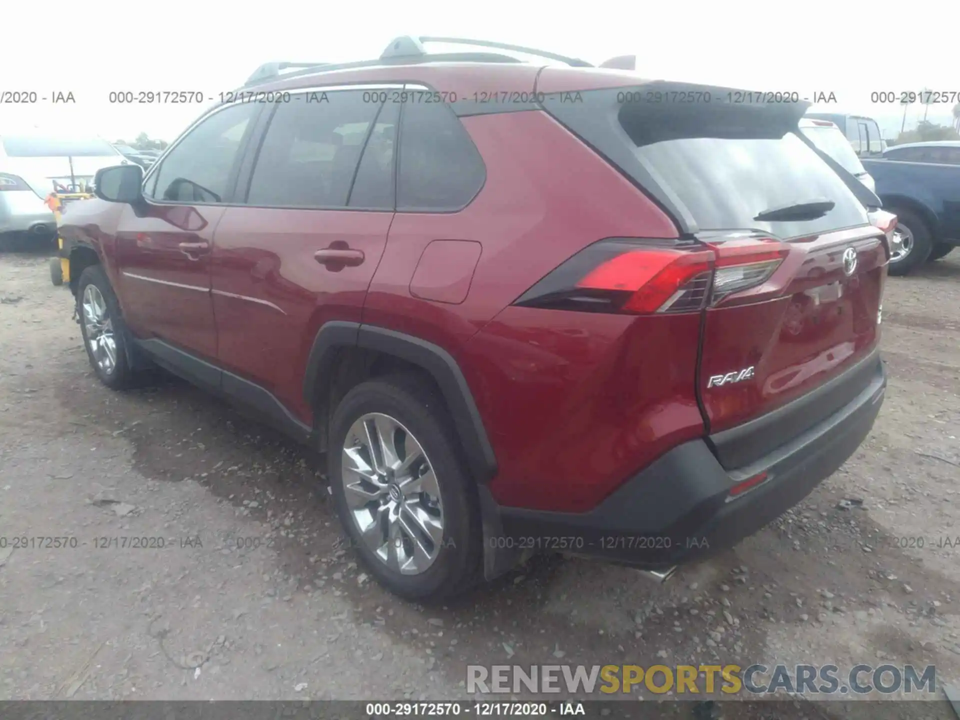 3 Photograph of a damaged car JTMA1RFV9KD504342 TOYOTA RAV4 2019