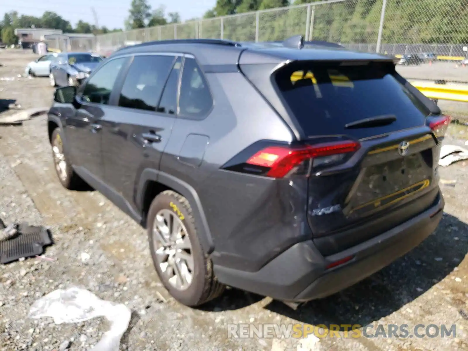 3 Photograph of a damaged car JTMA1RFV9KD506916 TOYOTA RAV4 2019