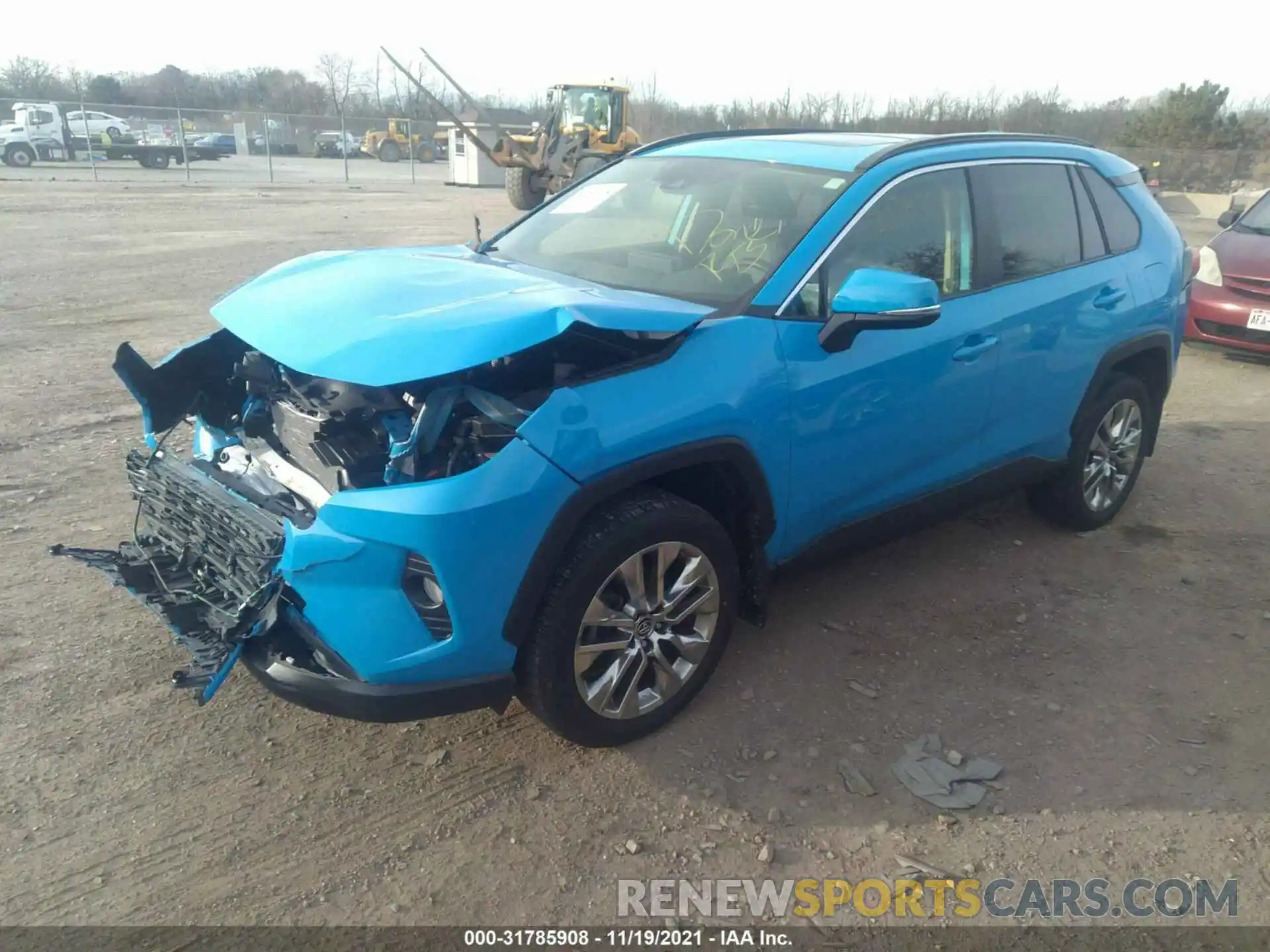 2 Photograph of a damaged car JTMA1RFV9KD514109 TOYOTA RAV4 2019