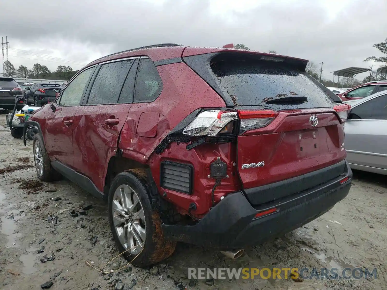 3 Photograph of a damaged car JTMA1RFV9KD523103 TOYOTA RAV4 2019