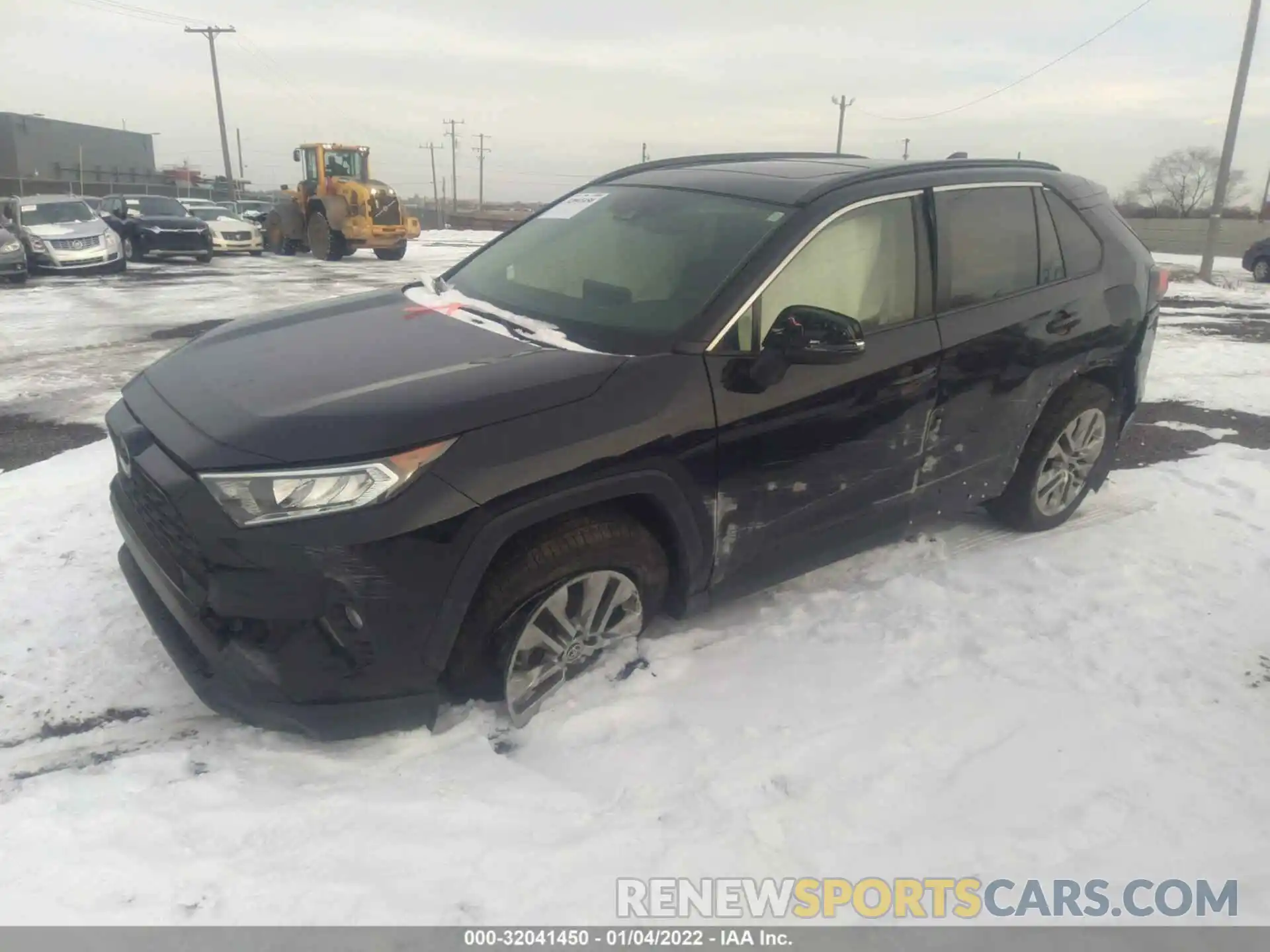 2 Photograph of a damaged car JTMA1RFV9KJ023962 TOYOTA RAV4 2019