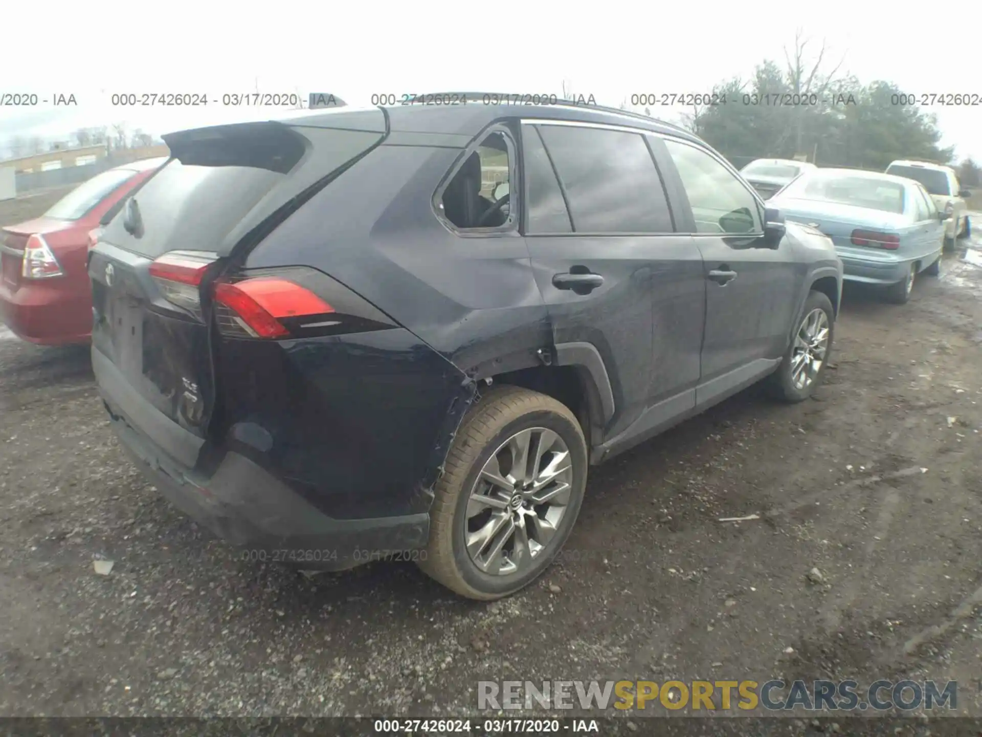 4 Photograph of a damaged car JTMA1RFVXKD010104 TOYOTA RAV4 2019