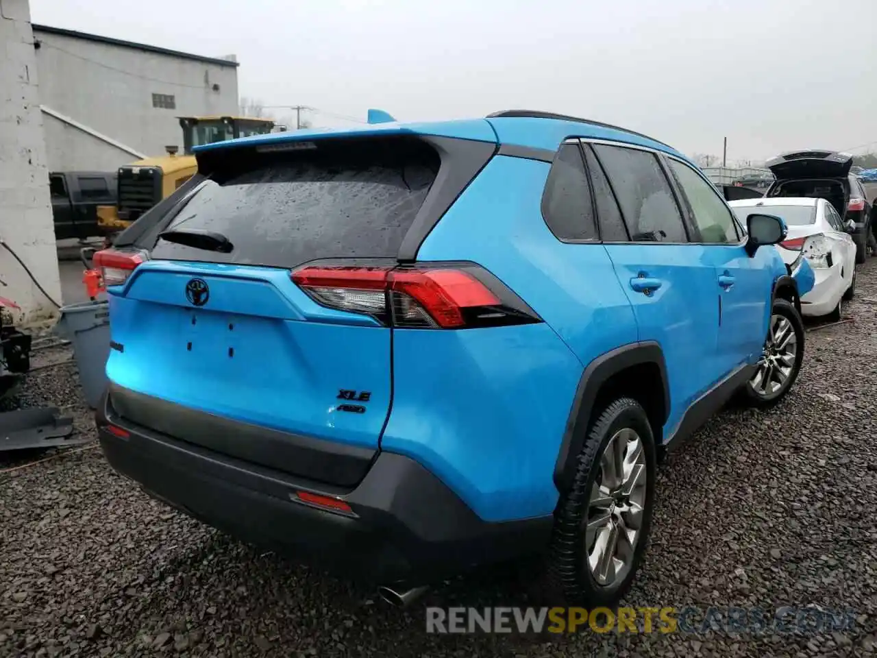 4 Фотография поврежденного автомобиля JTMA1RFVXKD014606 TOYOTA RAV4 2019