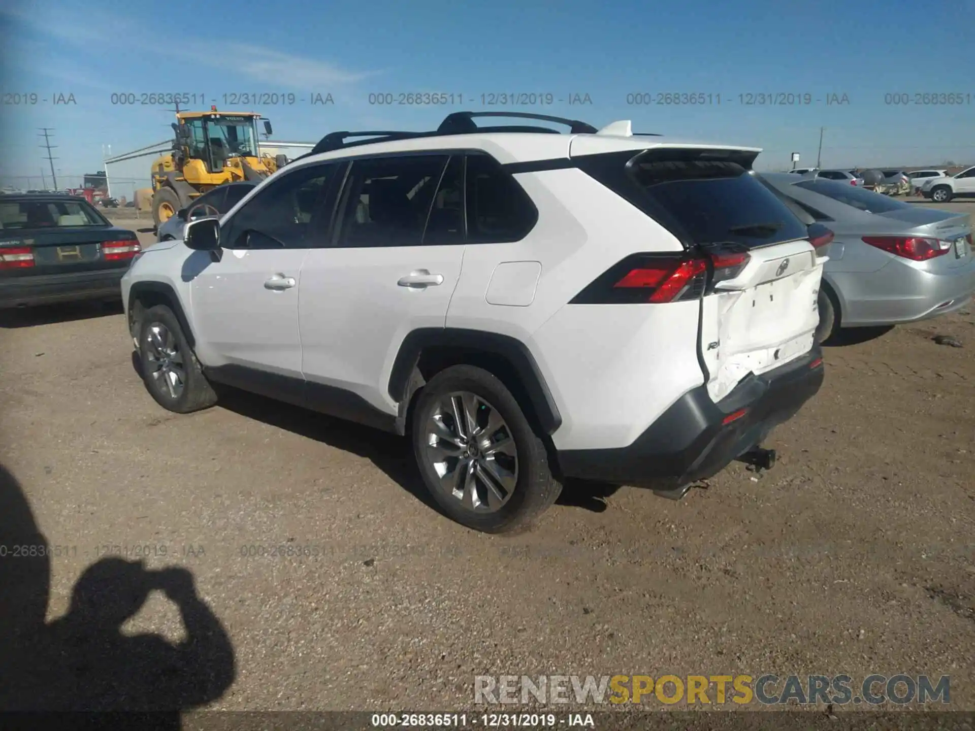 3 Photograph of a damaged car JTMA1RFVXKD503555 TOYOTA RAV4 2019