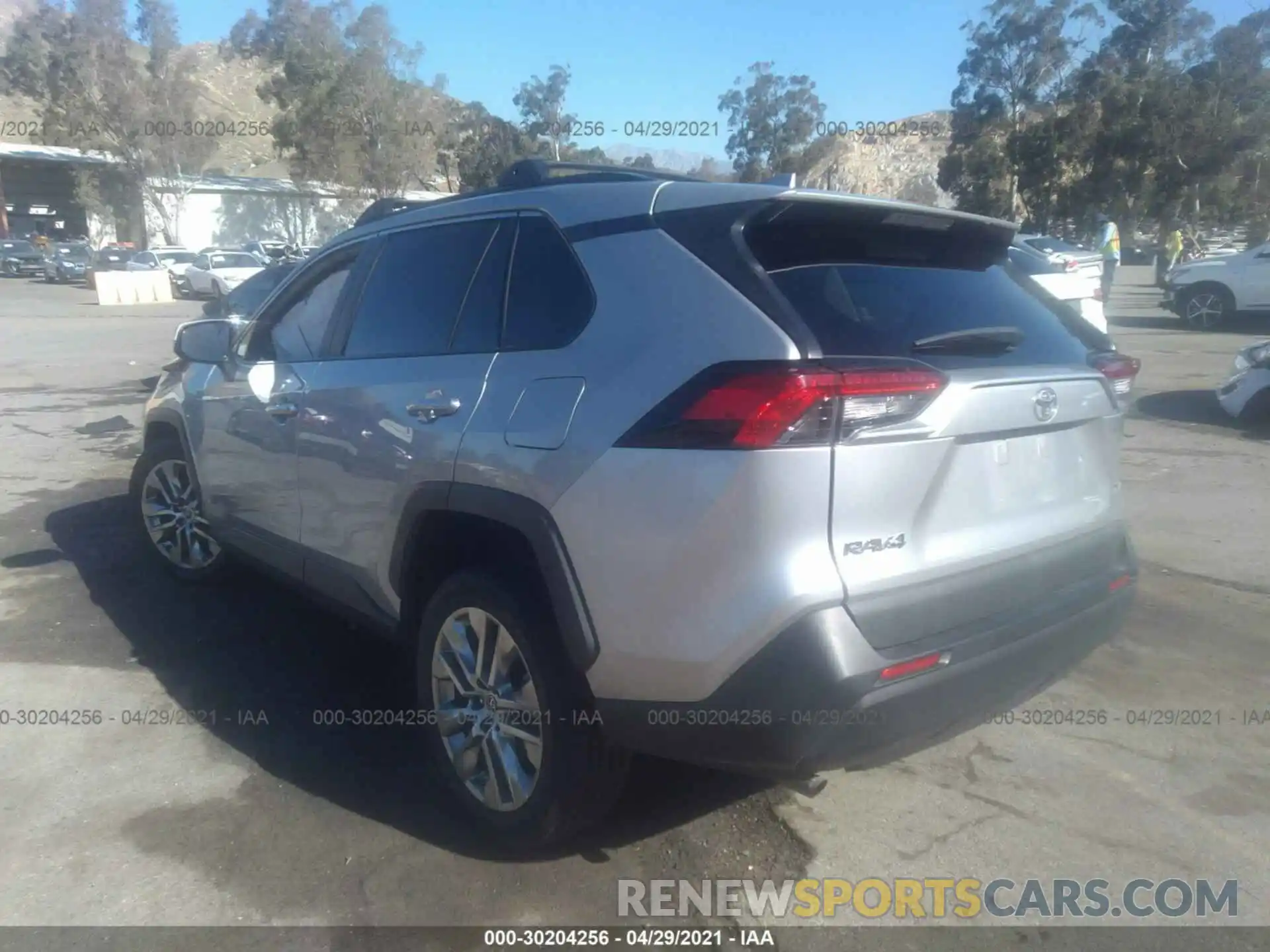 3 Photograph of a damaged car JTMC1RFV0KD011576 TOYOTA RAV4 2019