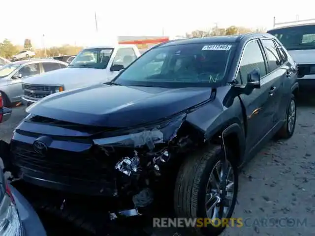 2 Photograph of a damaged car JTMC1RFV0KD018818 TOYOTA RAV4 2019