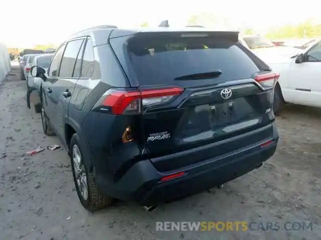 3 Photograph of a damaged car JTMC1RFV0KD018818 TOYOTA RAV4 2019