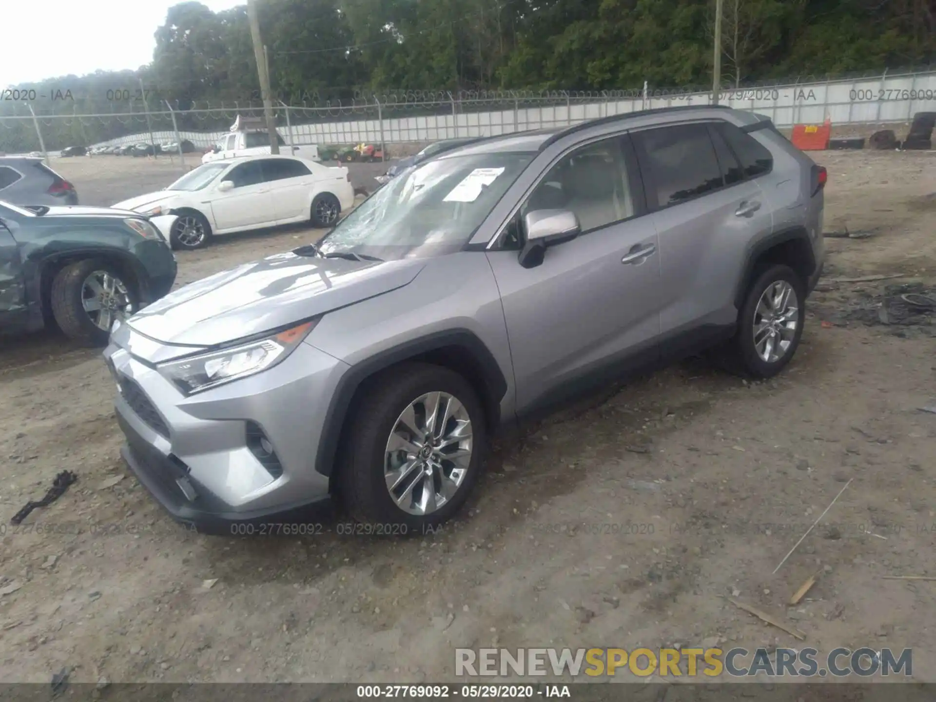 2 Фотография поврежденного автомобиля JTMC1RFV0KD020259 TOYOTA RAV4 2019