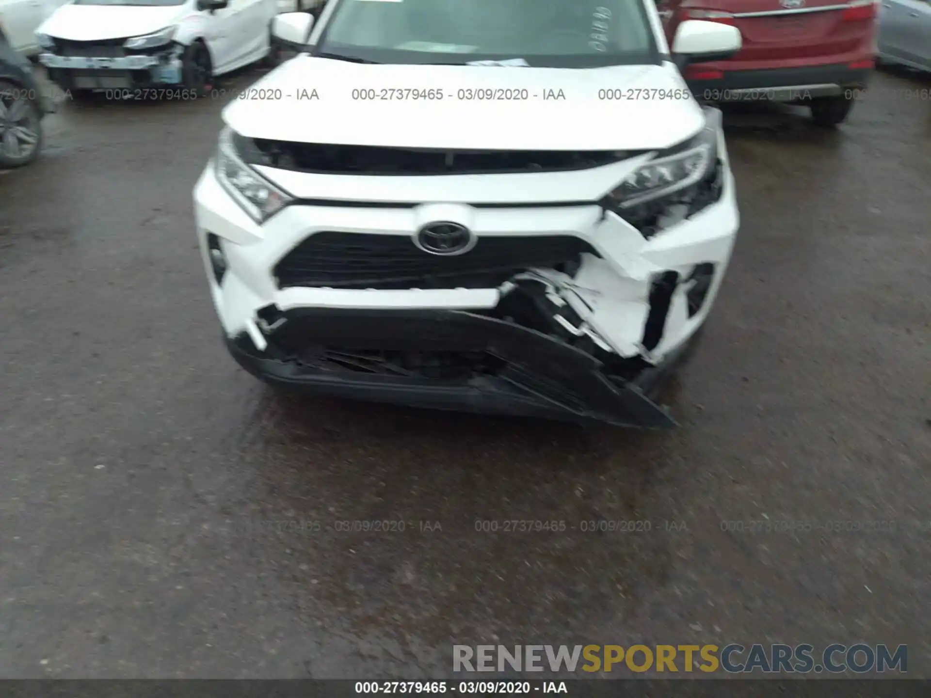 6 Photograph of a damaged car JTMC1RFV0KD021590 TOYOTA RAV4 2019