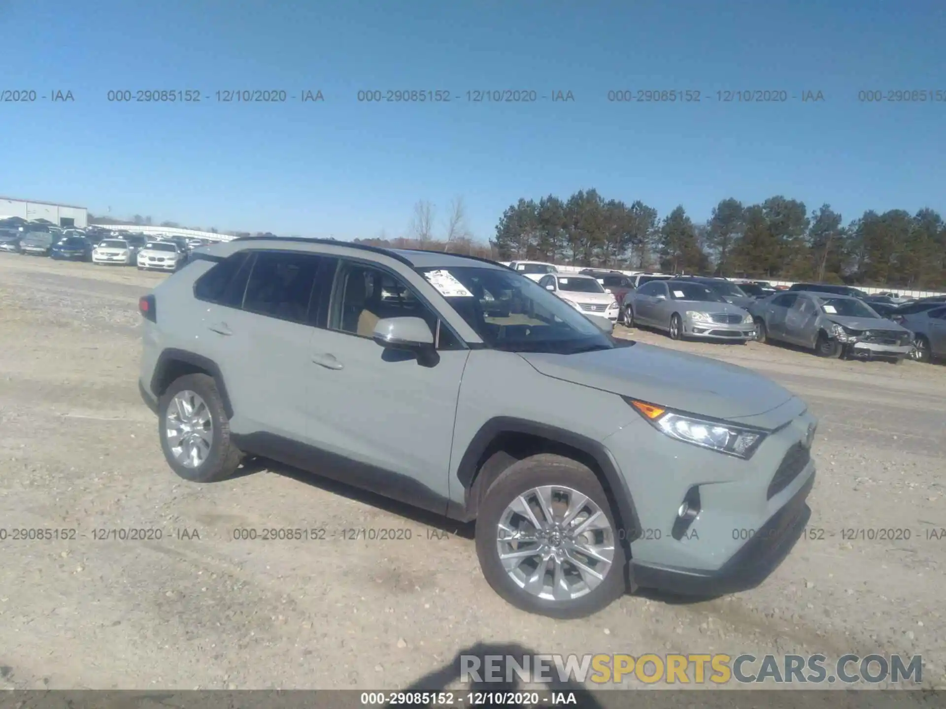 1 Photograph of a damaged car JTMC1RFV0KD027566 TOYOTA RAV4 2019