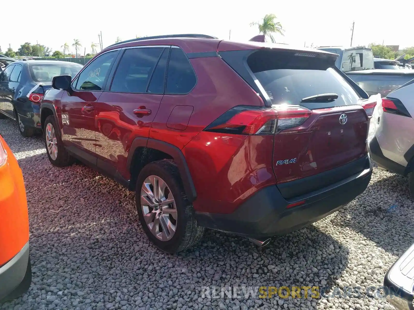 3 Photograph of a damaged car JTMC1RFV0KD030676 TOYOTA RAV4 2019