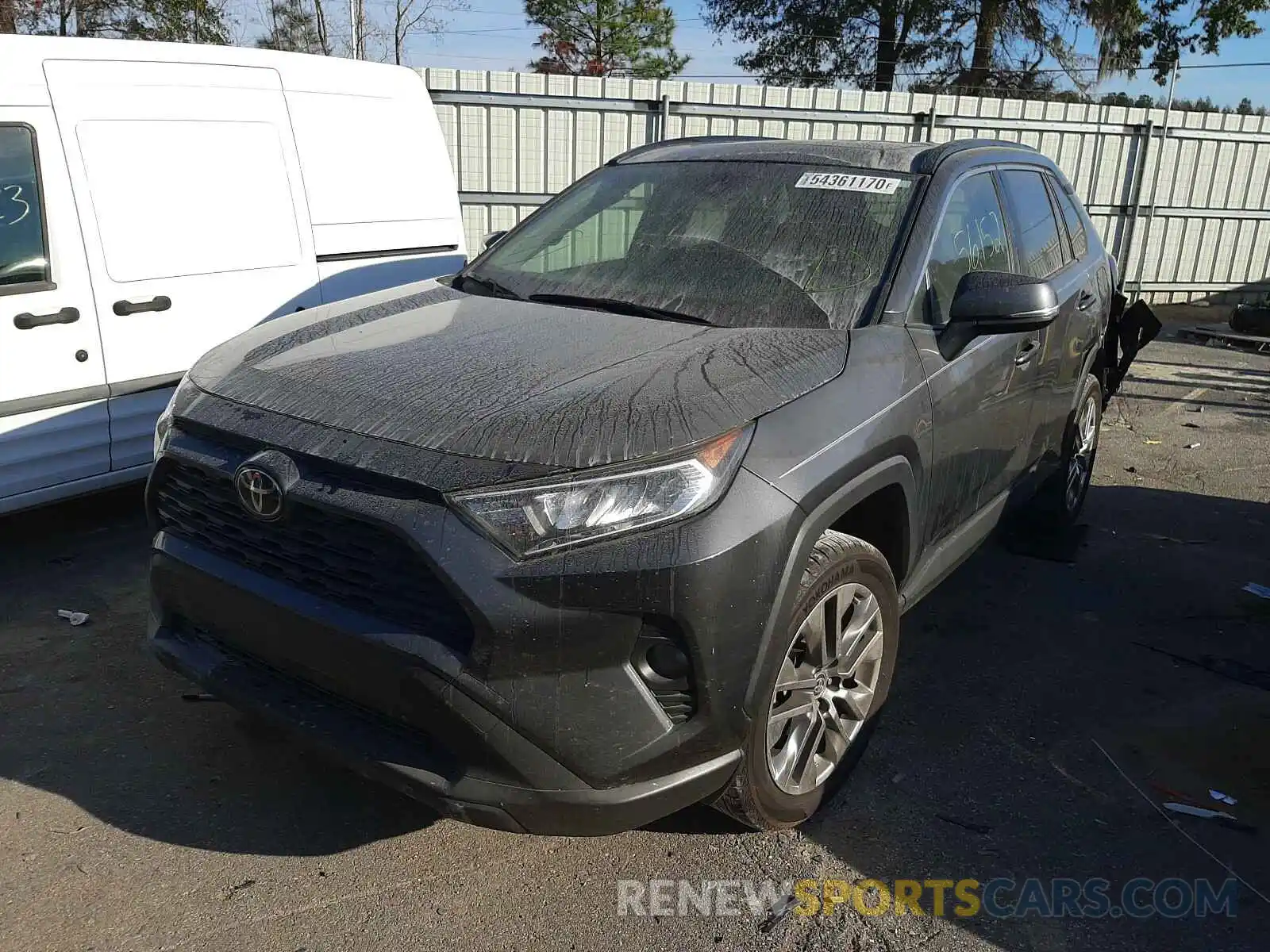 2 Photograph of a damaged car JTMC1RFV0KD039426 TOYOTA RAV4 2019